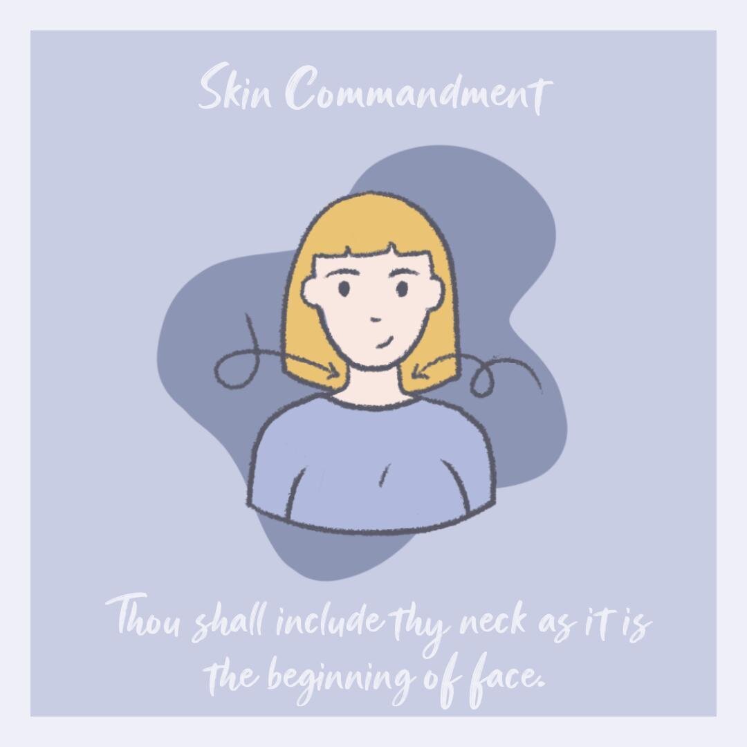 Okay okay, this will be the last... for awhile 👀 So always remember, your face actually starts at your neck, include it always! 😙⁠
.⁠
.⁠
.⁠
.⁠
.⁠
#Mimoglow #skincareapp #skincommandment #skincommandments #lavender #lavenderlove #lavenderpalette #co