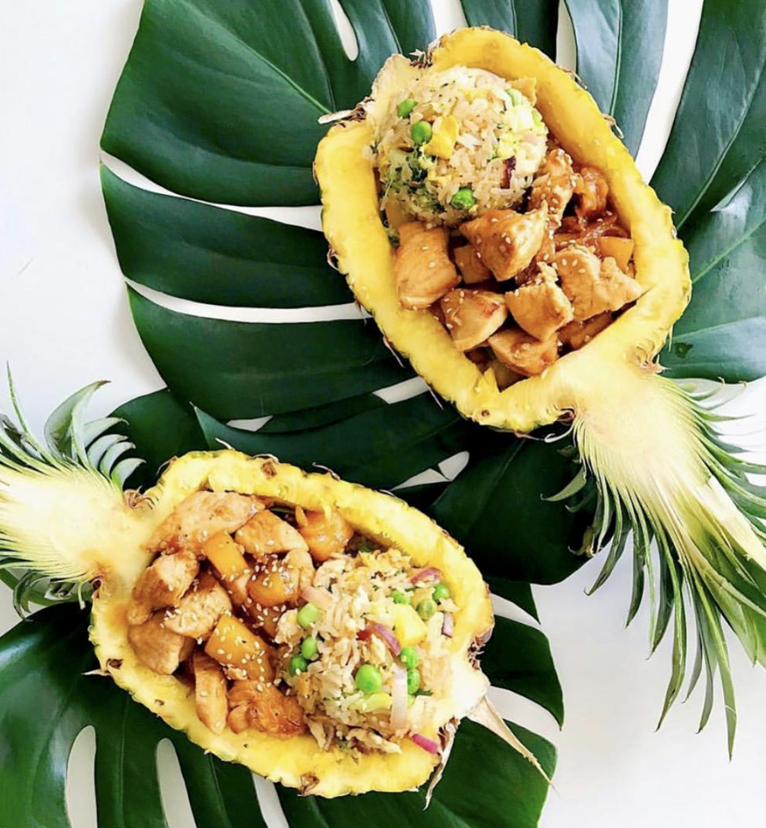 Sweet Pineapple Chicken With Fried Rice Another Year Of Jen
