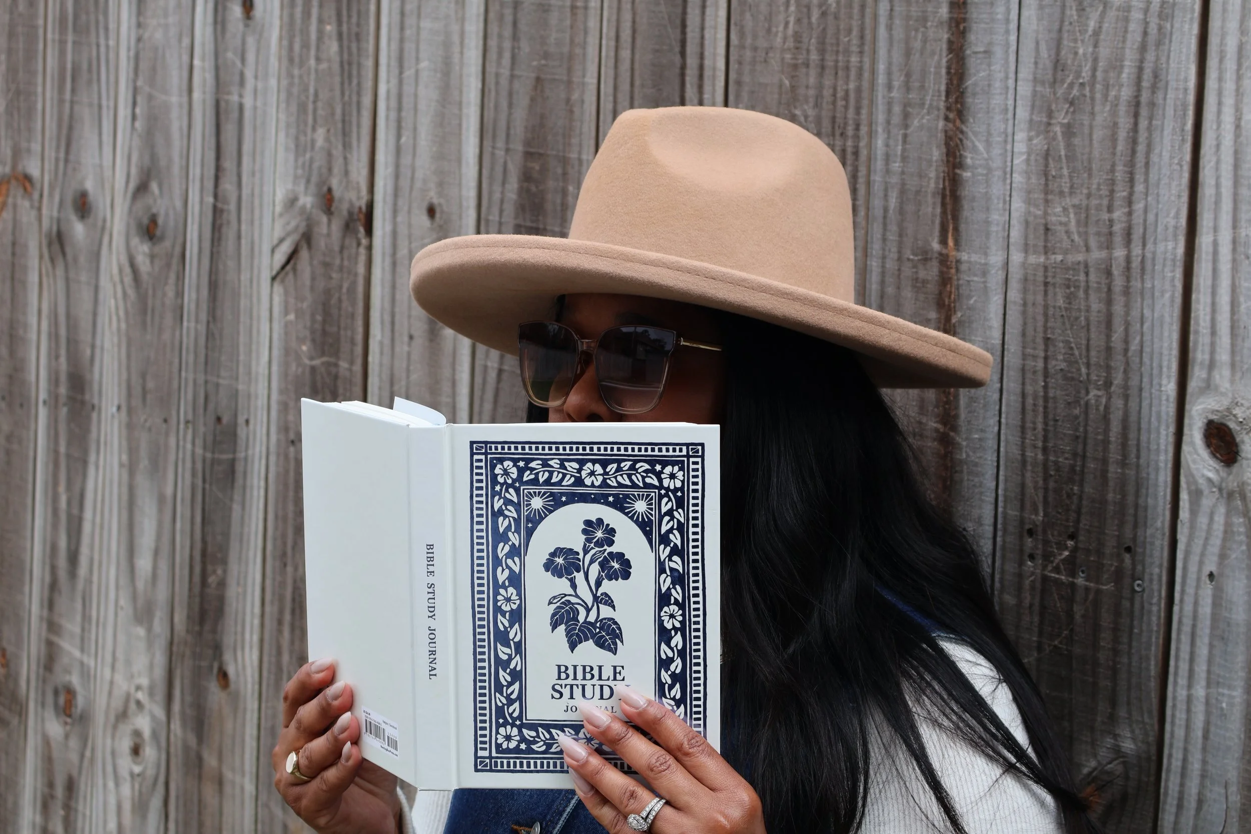 Bible Study Journal for Women with guided sections for scripture, reflection, and application