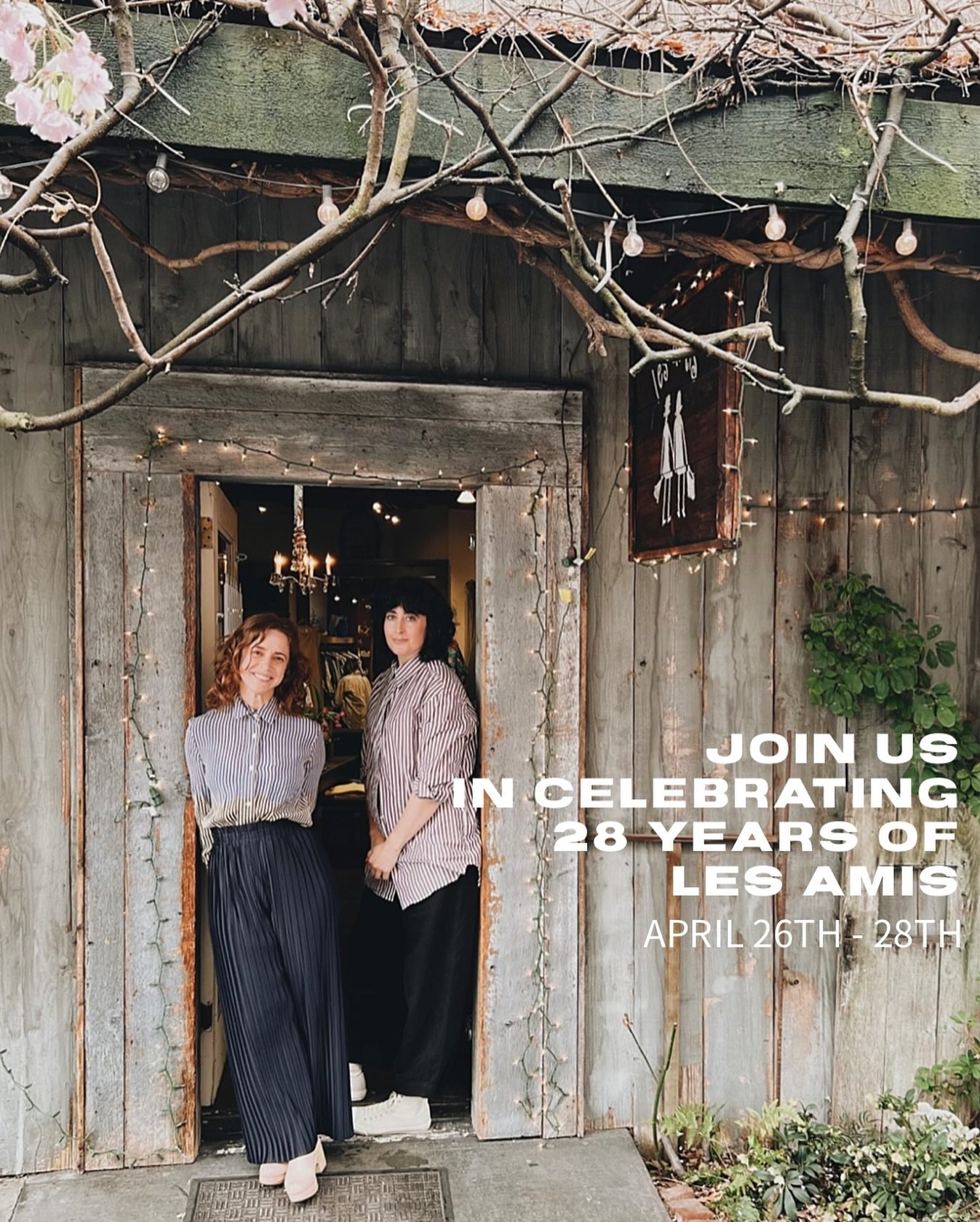 It&rsquo;s been 28 years since we first opened our doors and we are so grateful that our little shop around the corner has become the gathering place it is. Friendships and community, life&rsquo;s moments big and small, it is such a gift to share in 