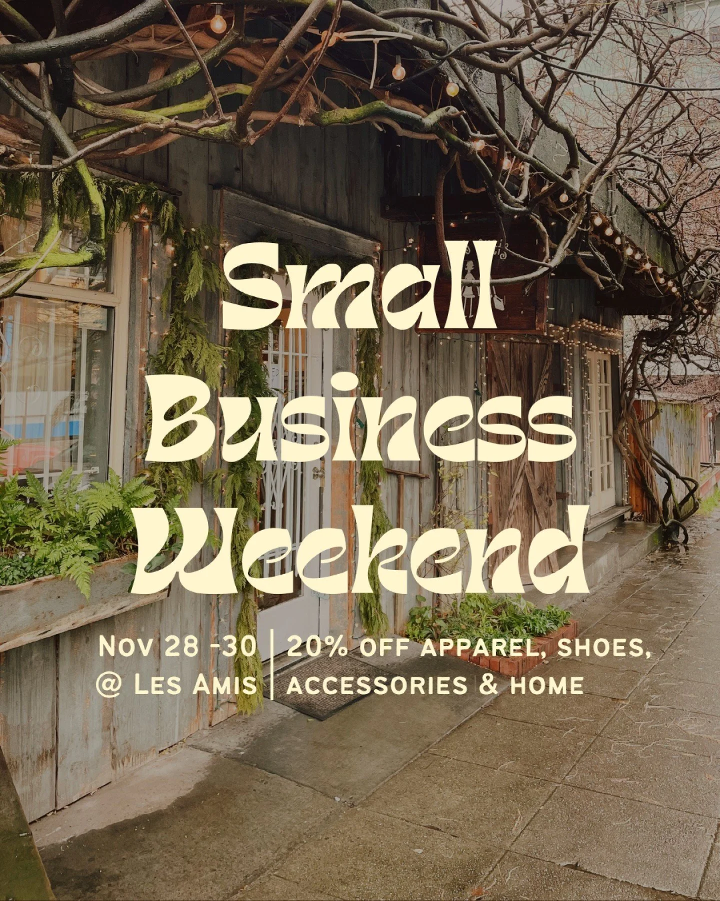 From the bottom of our hearts, thank you 💛 we couldn't be Les Amis without all of you! 

We're celebrating you all weekend long with 20% off all full priced apparel, shoes, accessories &amp; home (we never do this!). We're closing up shop today arou