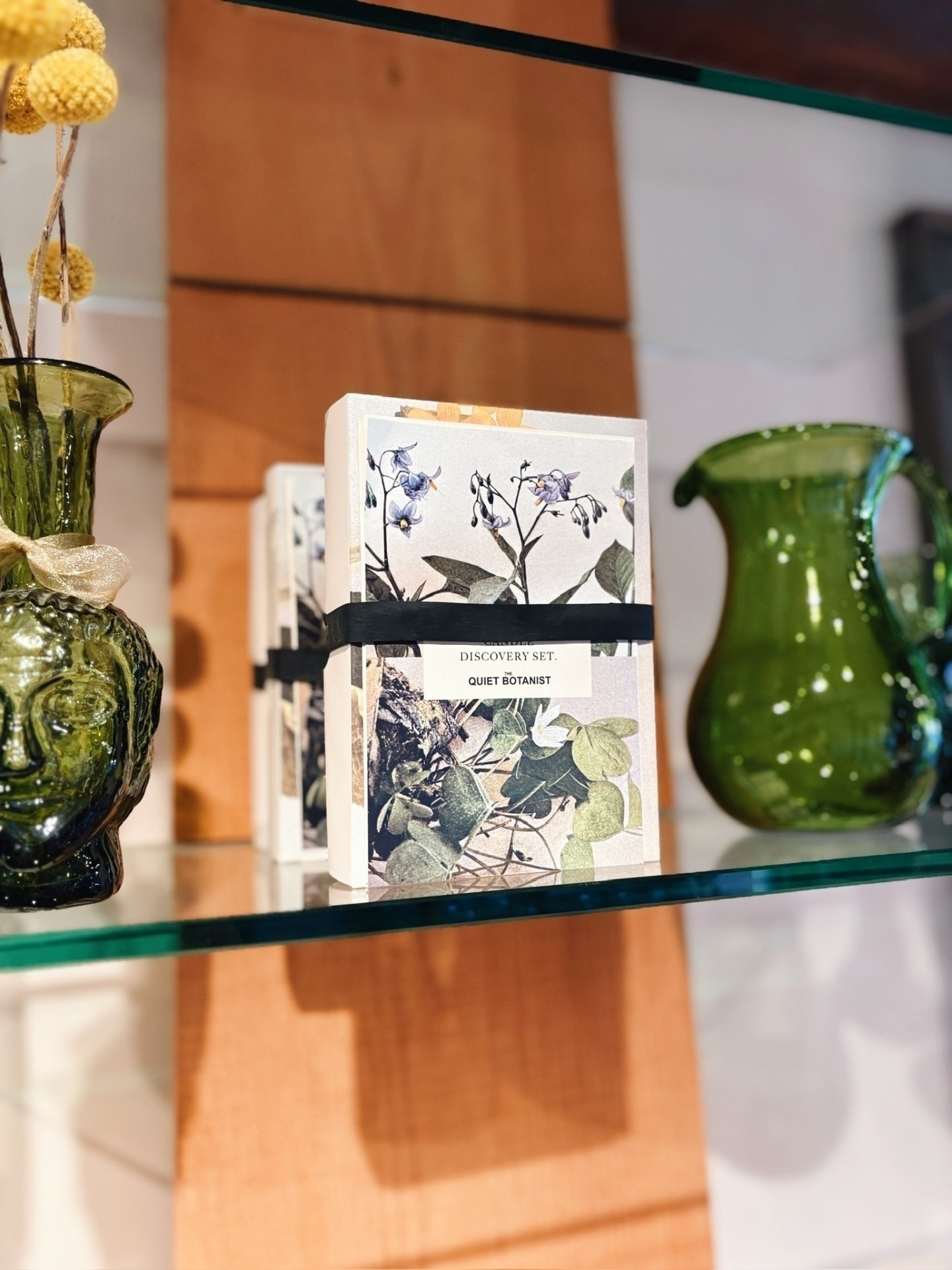 The @quietbotanist Candle Sampler Set is the perfect introduction into one of our favorite New York based brands! Born from a love for untamed nature and desire to connect to the natural world, each candle scent pays homage to garden blooms &amp; gre