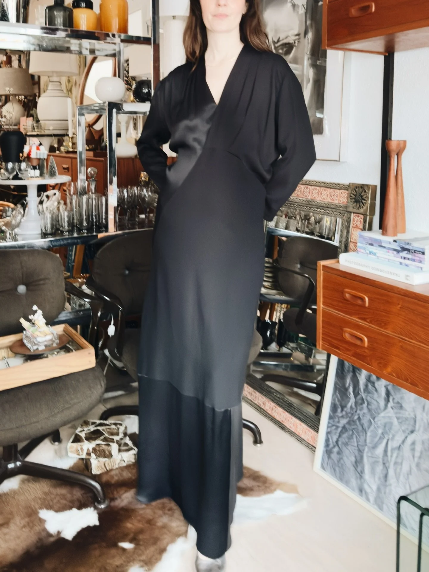 The Patchwork Dress from @forte_forte that we&rsquo;ve all fallen head over heals for 💫 

We&rsquo;re open today from 11-6!