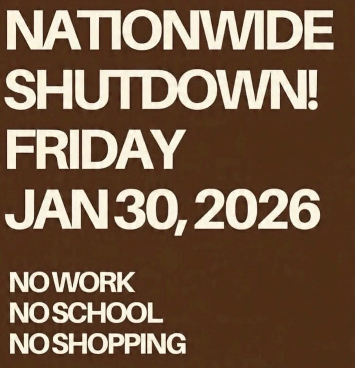 Les Amis will be closed tomorrow, January 30th in solidarity with the nationwide general protest of ICE and the atrocities they are bringing to our communities. It&rsquo;s hard to imagine what lies ahead of us, but we believe in the collective power 