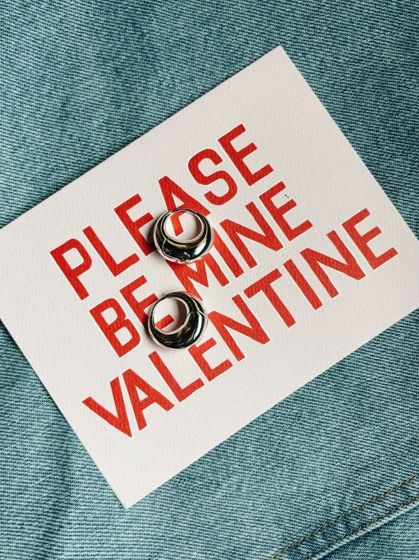 The Aplha Hoop in Sterling Silver ❤&zwj;🔥 At the top of our Valentine's list ;)