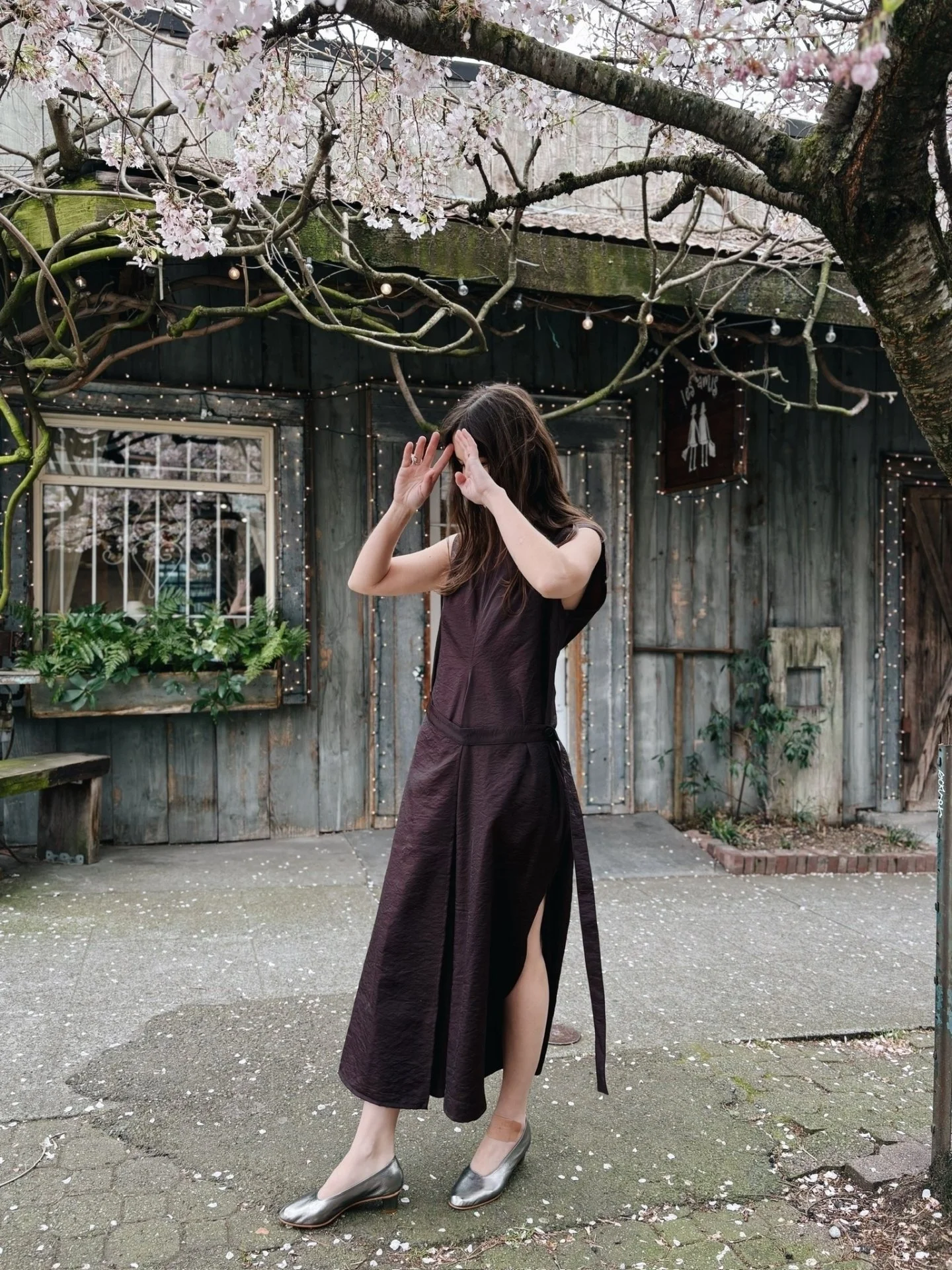 @studionicholson Verve Dress in Cocoa 🤎