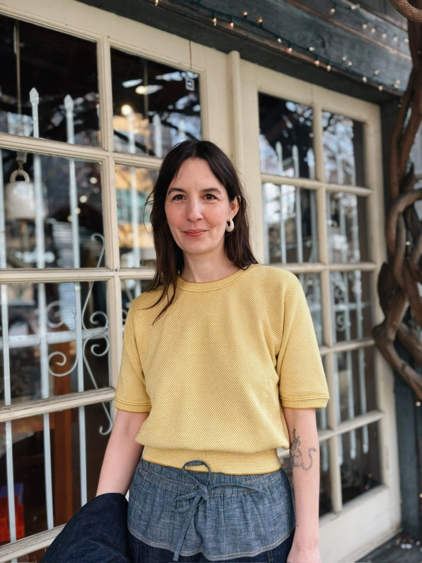 Open today 11-5! (and still celebrating 30 years with 20% off 🎉)

@rachelcomey Jeram Top in Limoncello Multi
