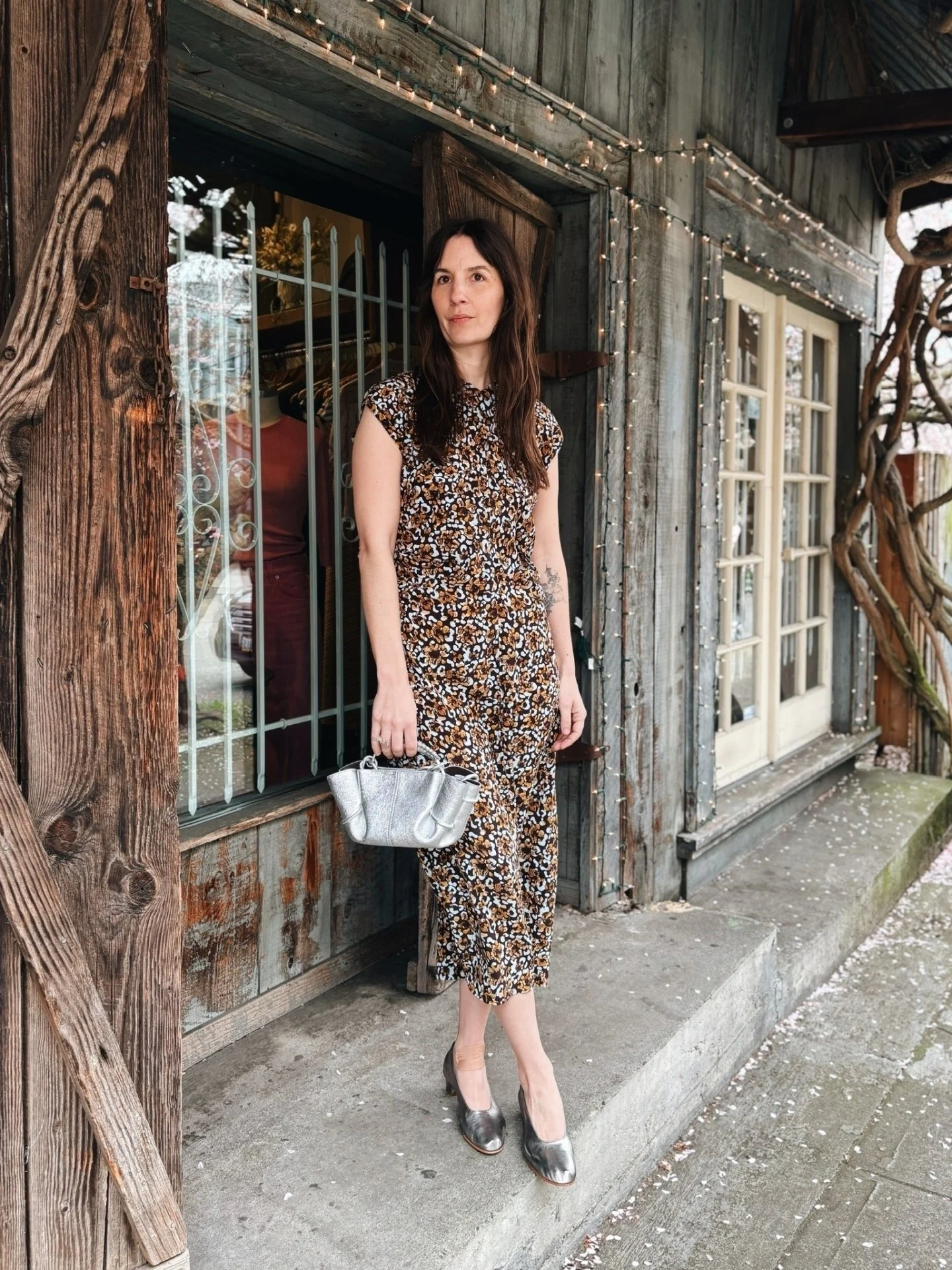 Thank you for celebrating 30 years with us this past weekend! It was wonderful seeing so many familiar faces 💕

The Rochelle Dress in Terrazzo from @no6store &amp; Arta Pleated Crossbody Bag from @hereu_