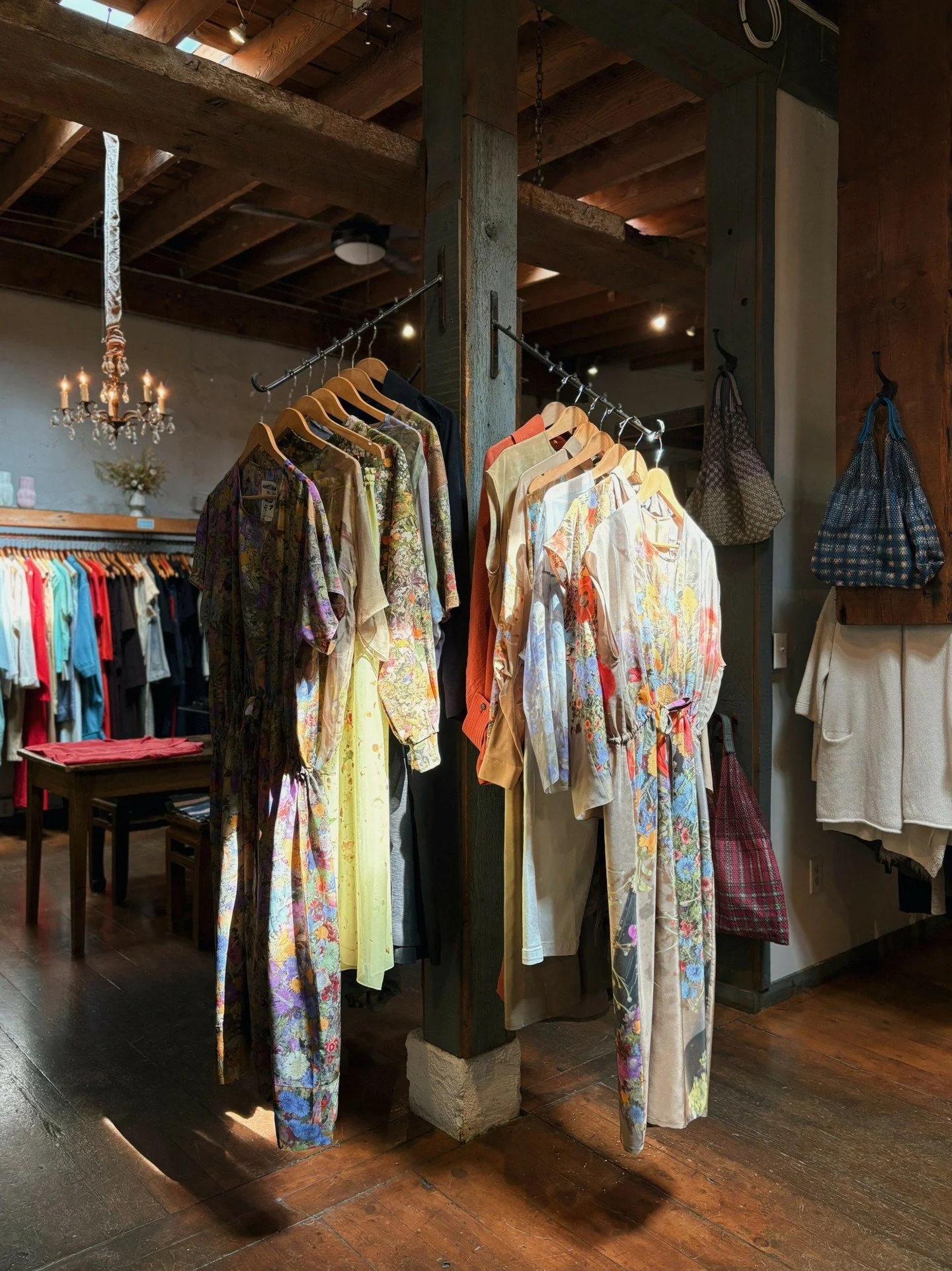 New arrivals from @anntianstudio 💐 

For this collection, Anntian worked with the slowflower-farm Von Hand, visiting throughout the year and photographing hand-grown and picked bouquets. These photographs then became the prints on each of these garm