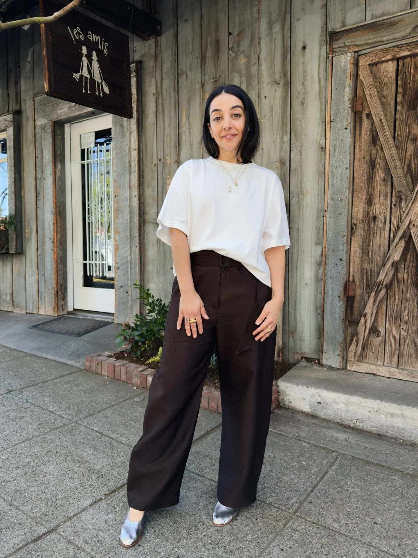 The Pagira Pant in Chocolate from @christianwinants 🐜

Come shop with us today 11-5!