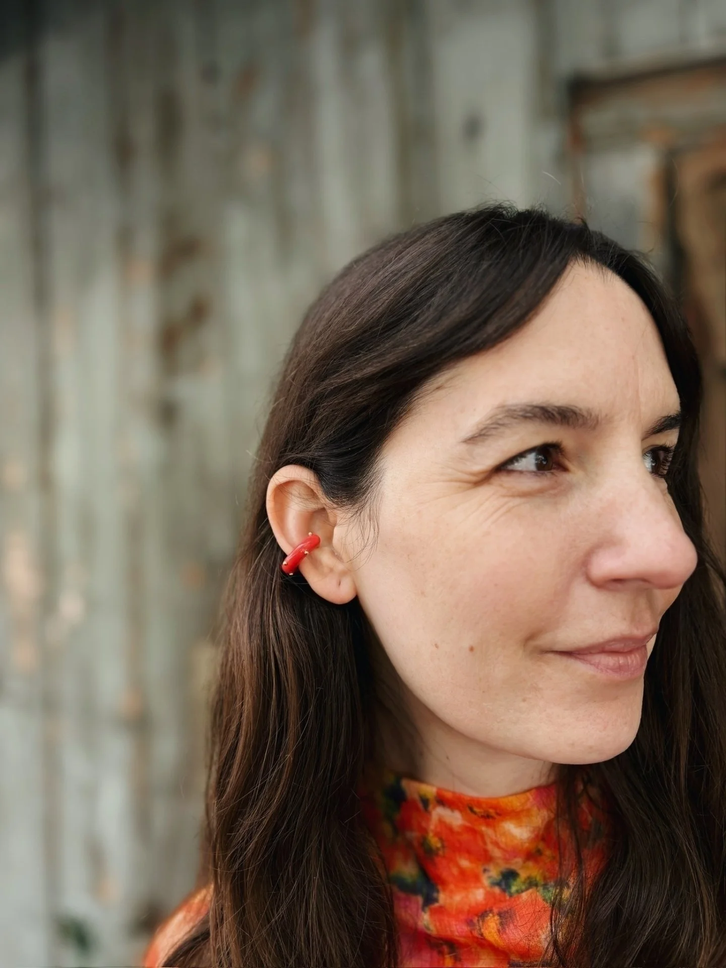 Hanna Yoo creates whimsical pieces from Air-dried clay and non-toxic resin - we love her sculptural ear cuffs 💥