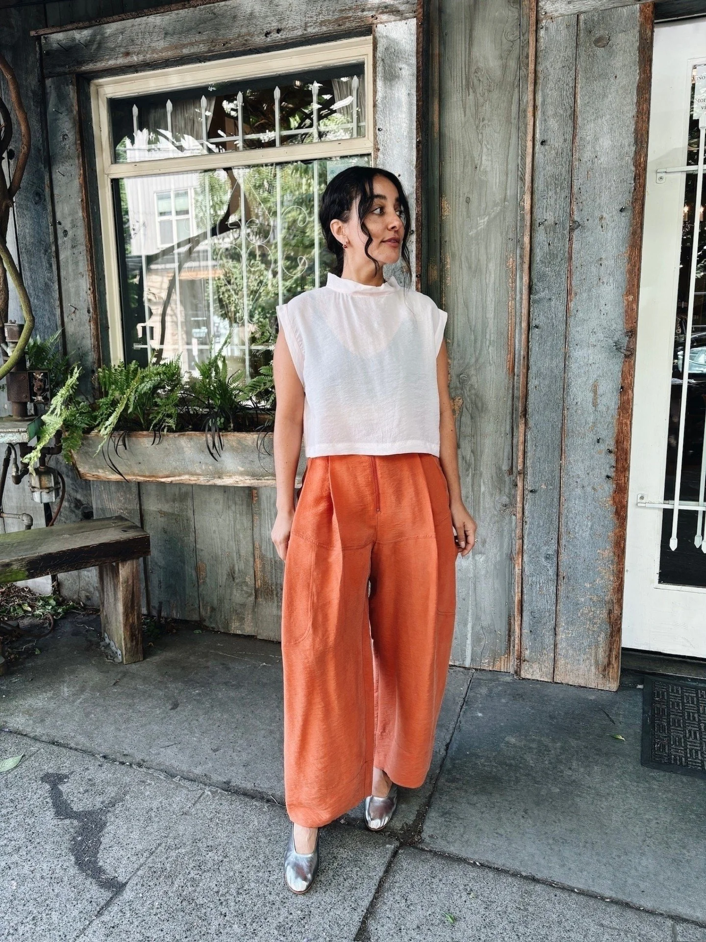 The Bacchus Top and Dini Pant from @rachelcomey 💕
