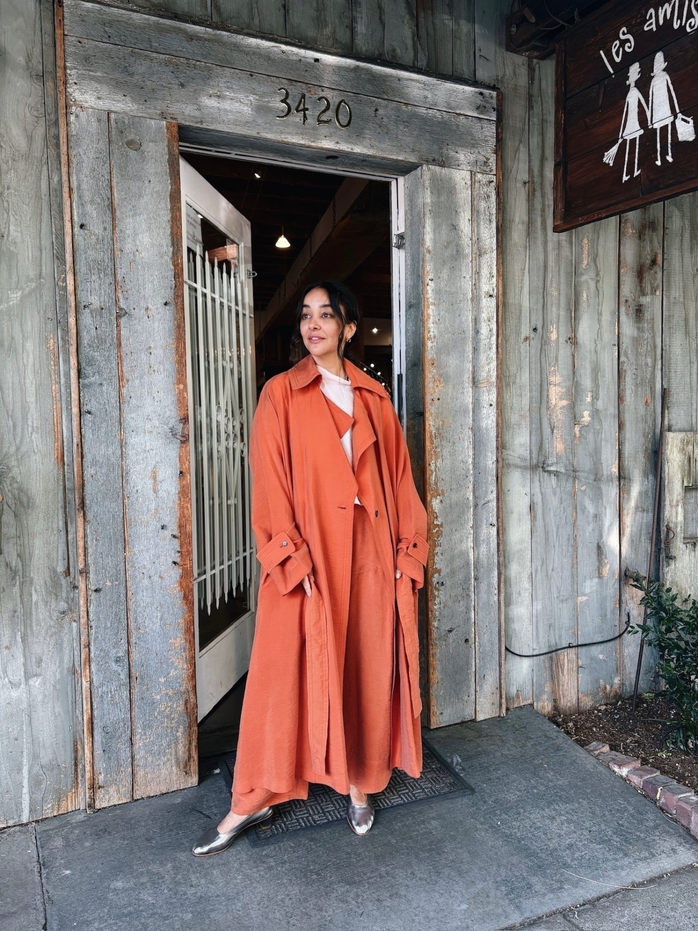 The Jada Jacket in Terracotta from @rachelcomey 🧡 

Open today 11-5!
