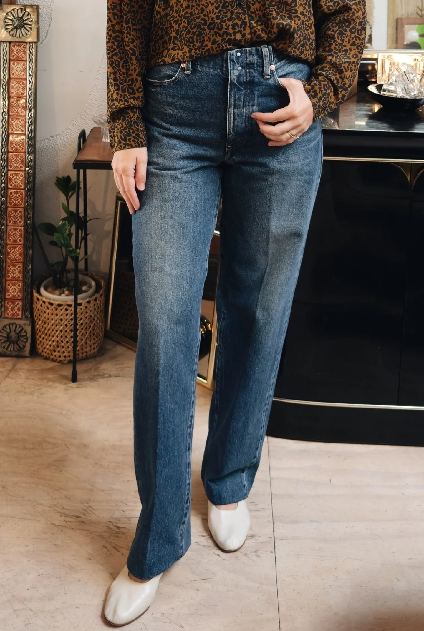 We have sooooo much new denim in the shop! Swipe for a run down of some of our favorite styles 👉