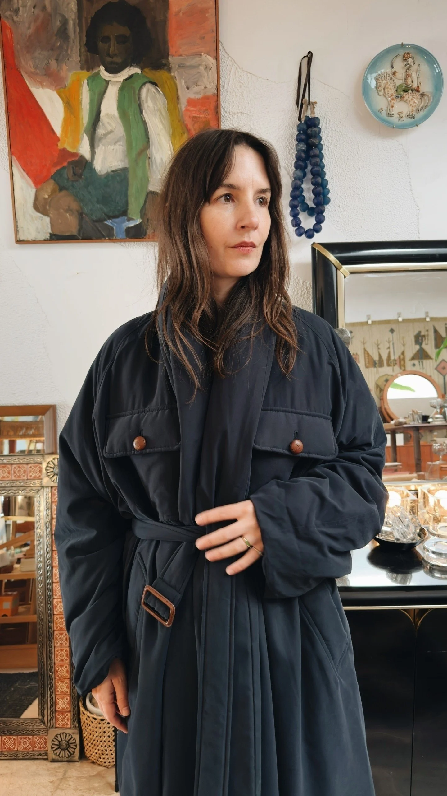 The lightly insulated Jackson Coat from @tela9official