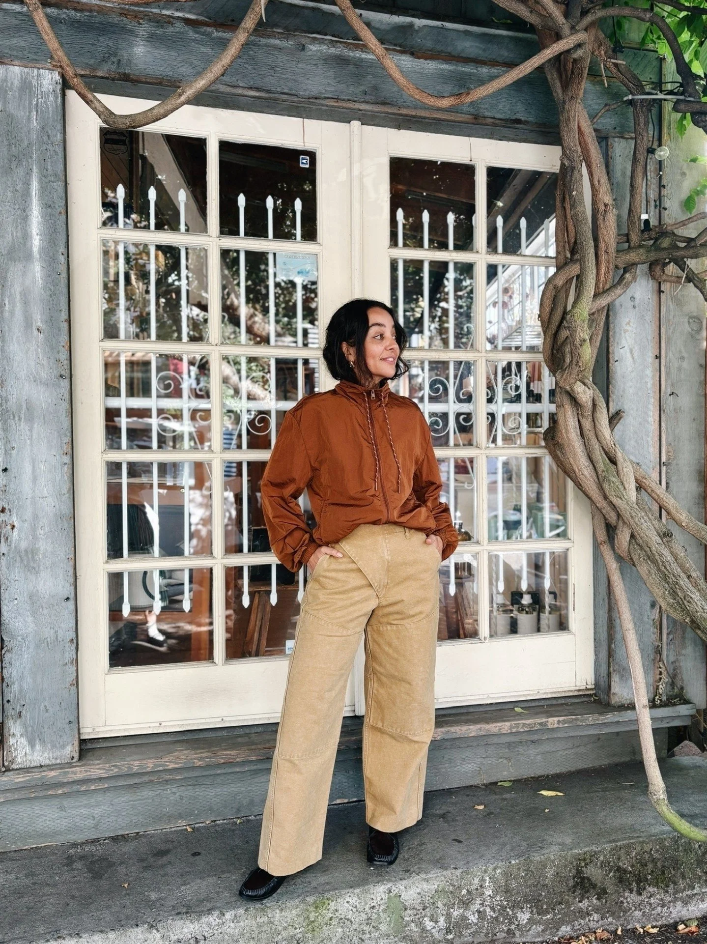 @soeurparis Zipped Jacket in Technical Canvas on top 👆, @tanakanytyo Utility Jean Trousers on bottom 👇