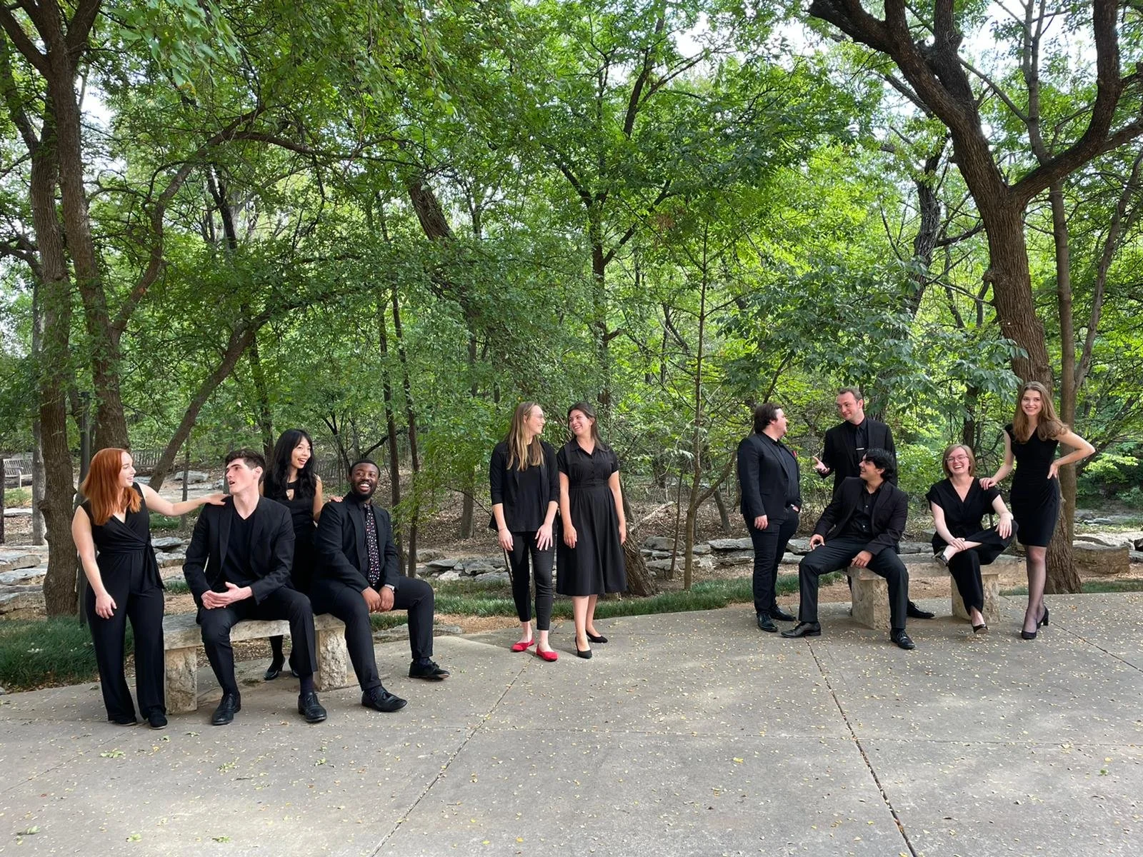 The VOCES 8 Scholars, class of 2022, perform Paul Smith's 'Nunc Dimittis'