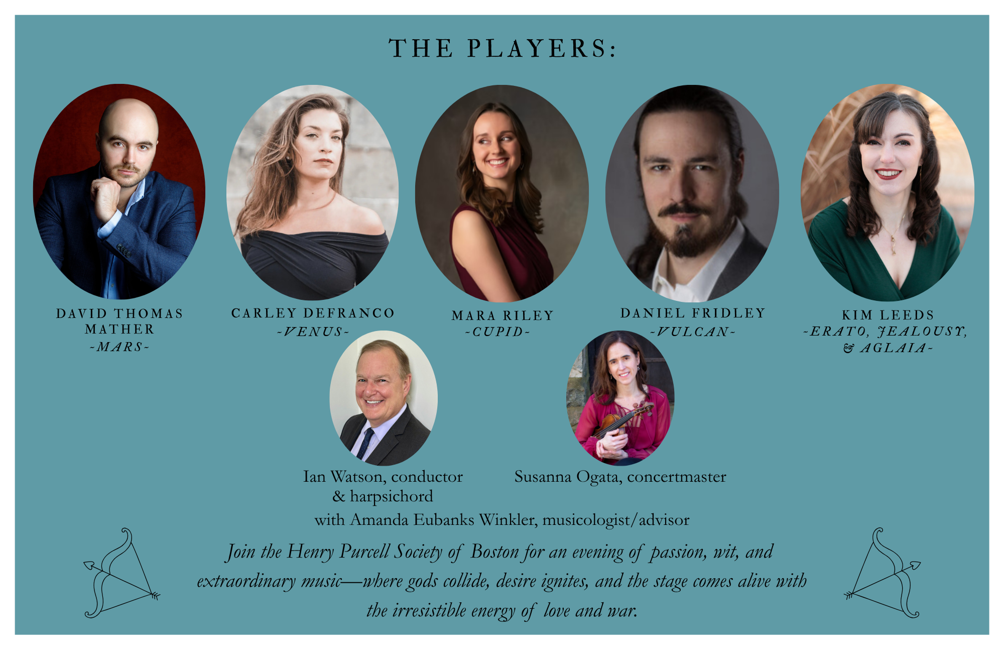 Henry Purcell Society of Boston: The Love of Mars and Venus