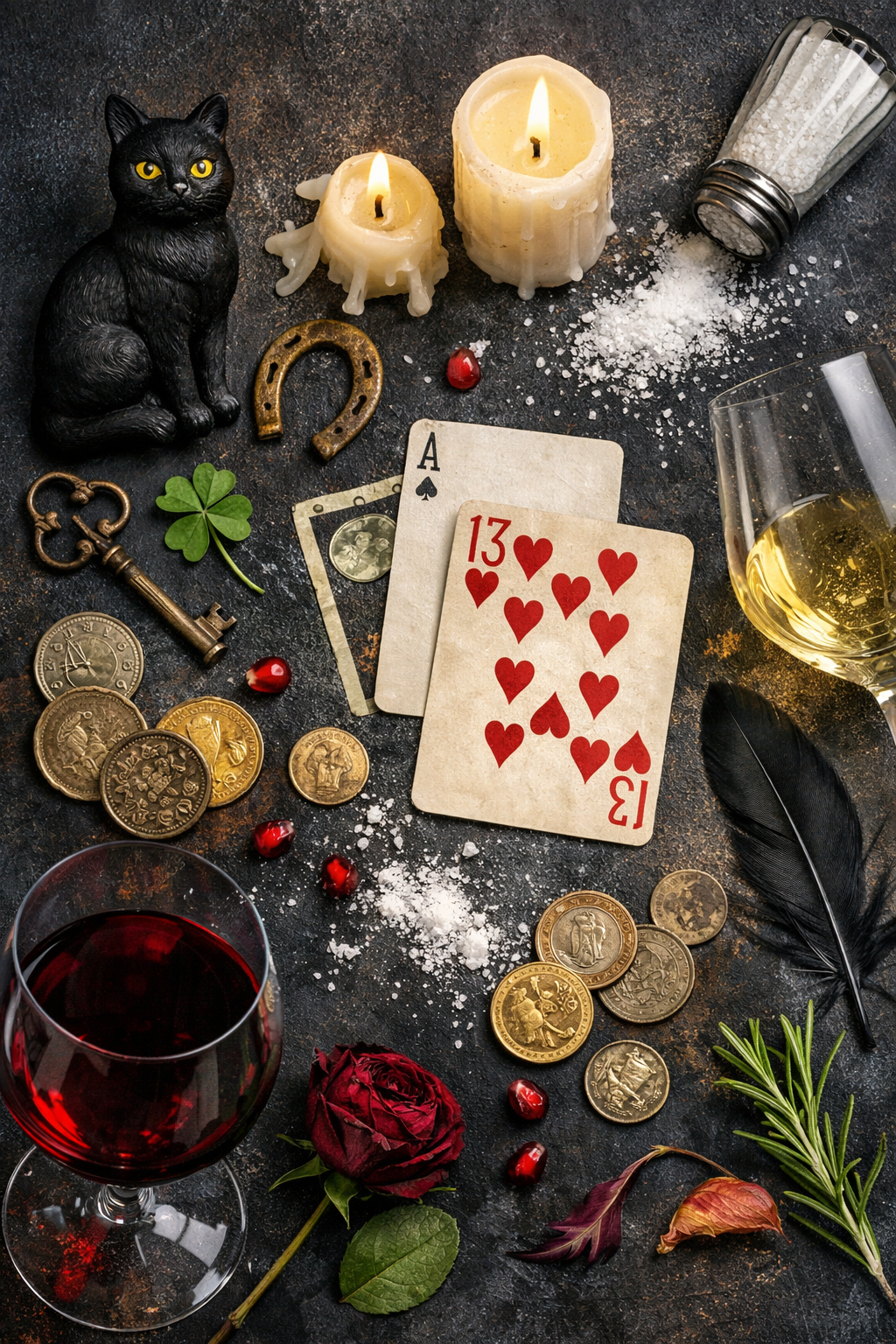 Friday the 13th Feast with Moon Curser Vineyards