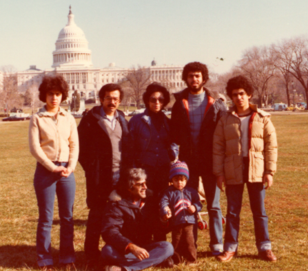 My family in Washington DC, 1980.
