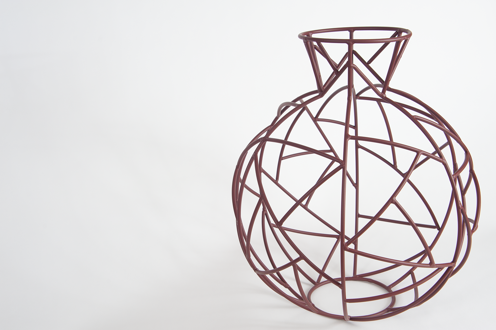 steel sculpture in the round