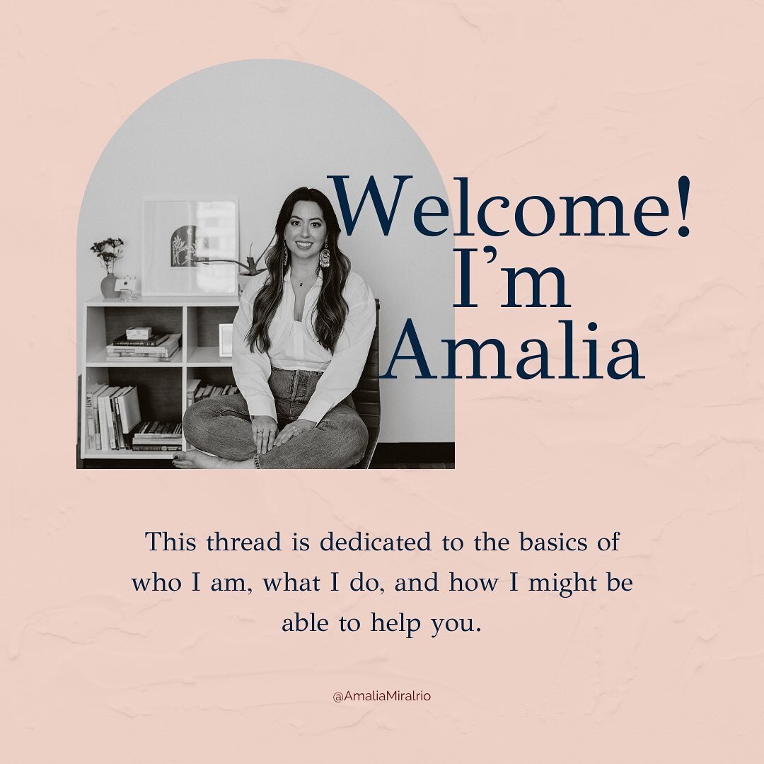 💫Welcome!! 

Whether you&rsquo;ve found your way here because you&rsquo;re local, a fellow therapist, or interested in the content I cover, thanks for being here! 

This post is a great place to start to get to know the 101 basics of who I am and wh