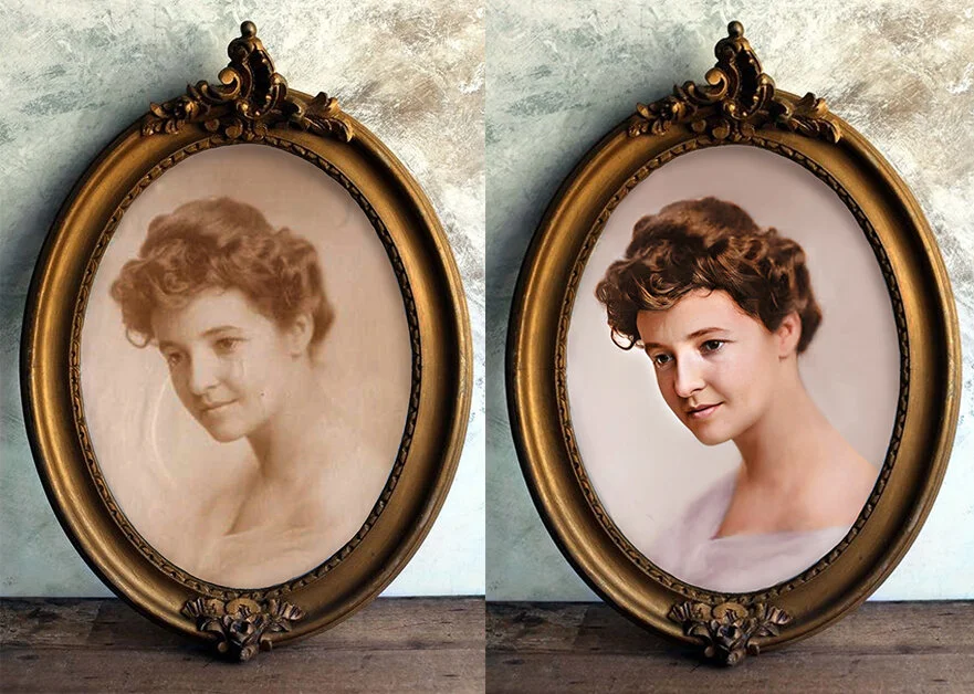 Christine Violet Procter, ca. 1900