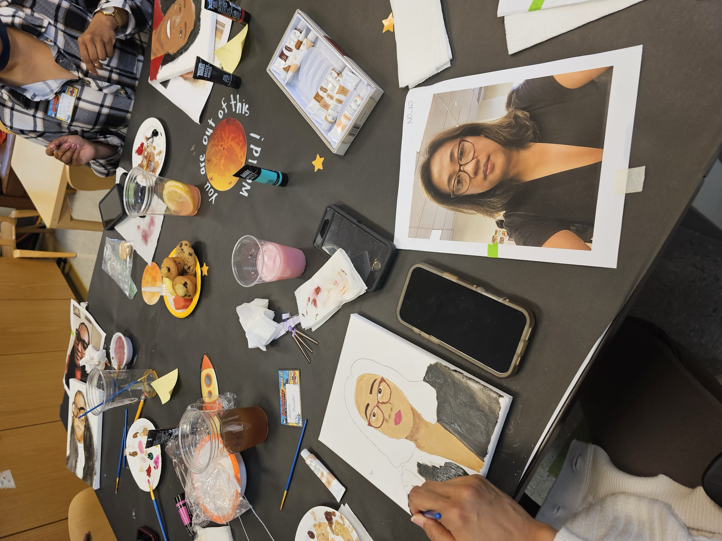 Teacher appreciation  event with Stapledon Arts