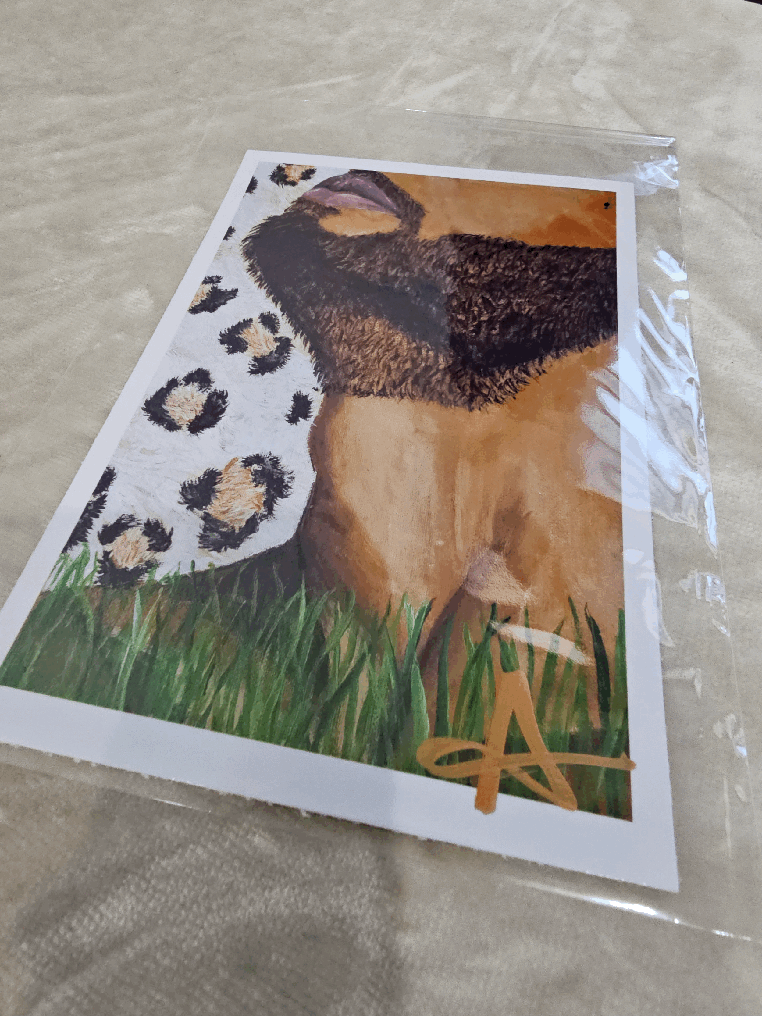 "Wild Thing" Deluxe Print