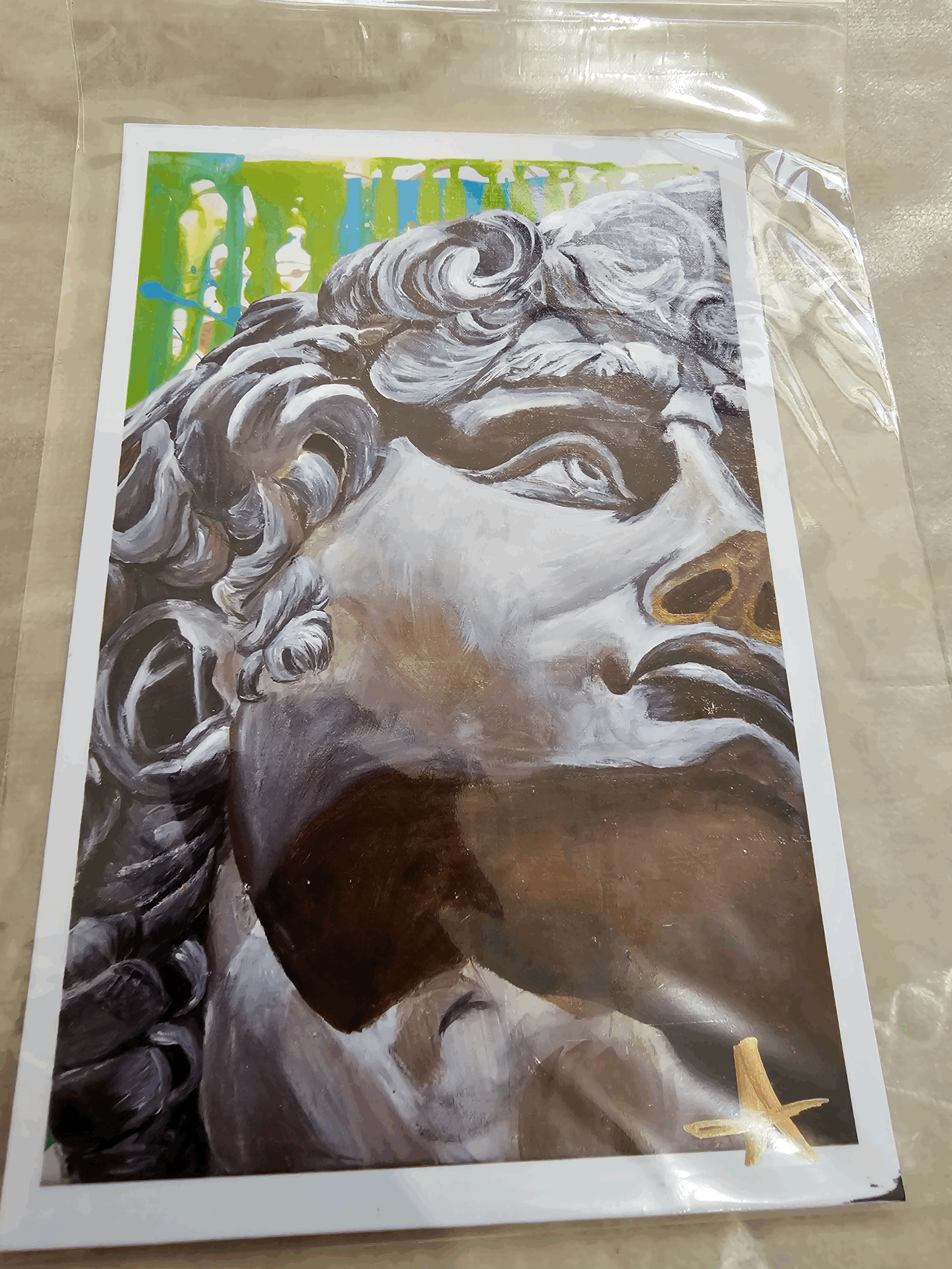 "David" Art Print