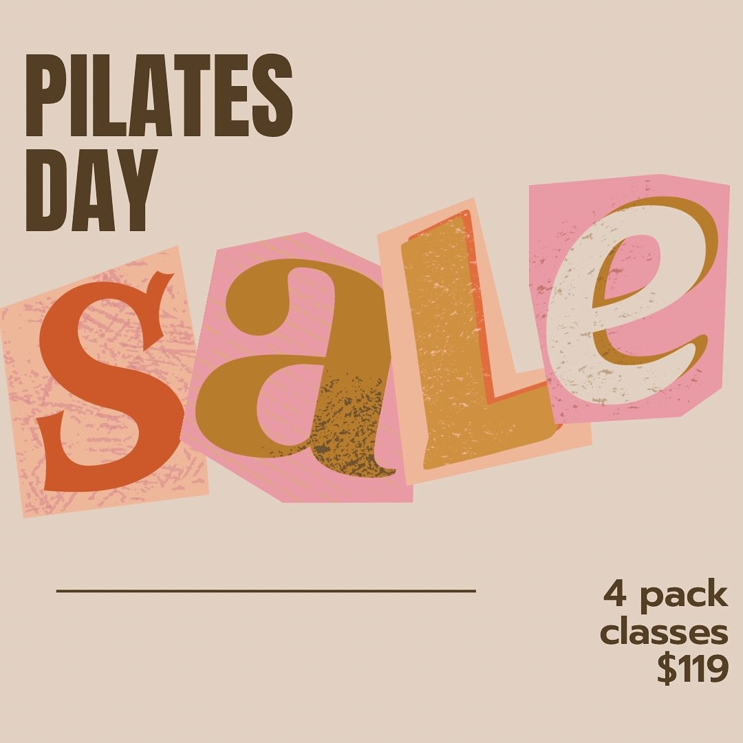 🎉 Happy Pilates Day! 🎉 Dive into the world of strength, balance, and flexibility with our special offer: 4 pilates equipment classes for just $119 💞 Whether you&rsquo;re a seasoned pro or new to the pilates equipment, come join us at Era Pilates a