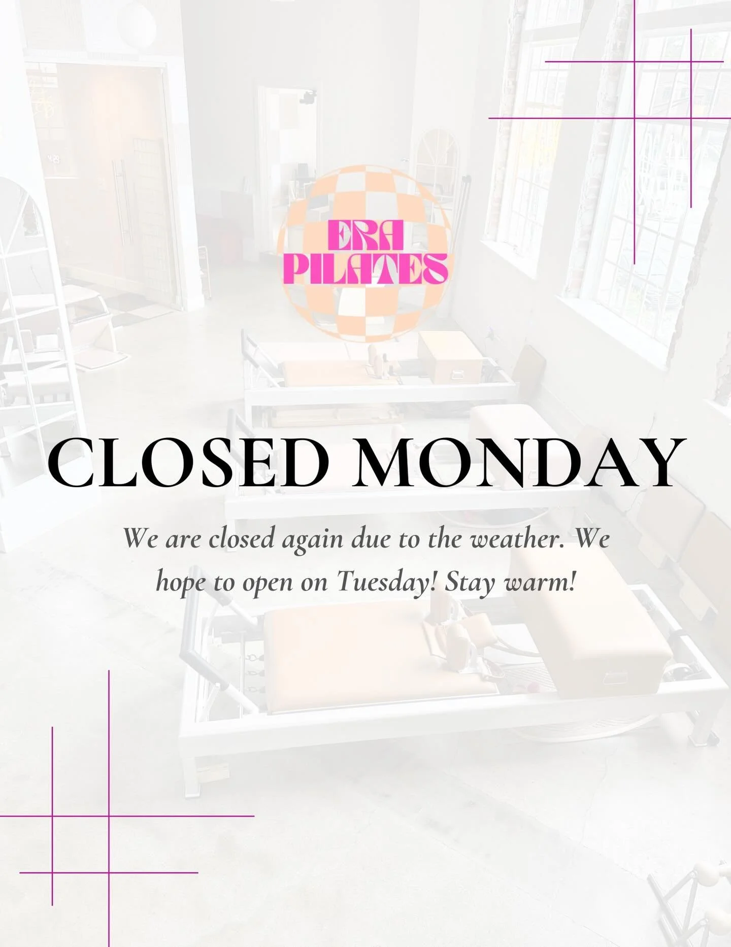 ❄️ Weather Update ❄️
Due to the ongoing severe weather, we will be closed Monday, January 26.

All affected clients have been contacted to cancel and/or reschedule their appointments for a later date.

We are planning to reopen Tuesday, pending condi