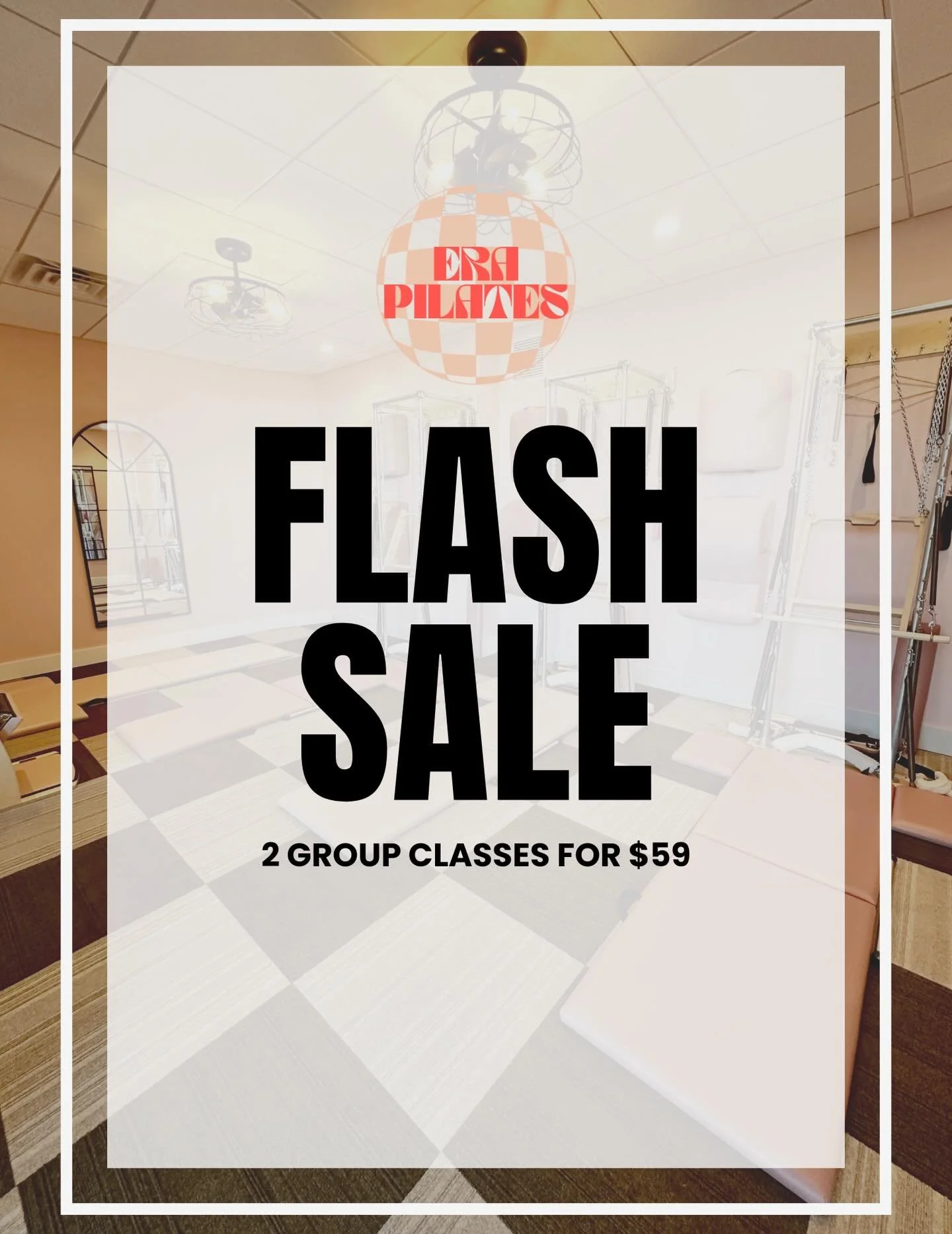 Stuck inside? Might as well plan your next workout ❄️

Grab 2 equipment classes for $59 &mdash; available through 1/28.
Stay warm now, move later.

2-Class Equipment Pack | $59
&bull; Limit 1 per client
&bull; Available through 1/28
&bull; Expires 90