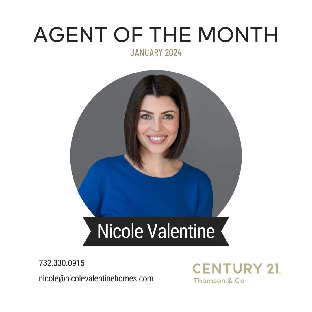 Thanks @c21thomsonco for recognizing me as January 2024's Agent of the Month, for Volume!

#bestrealtorsinnj #monmouthcountyrealtor #oceancountyrealtor #njrealestate #njrealtor #njrealestateagent #asburyparkrealtor #pointpleasantrealtor #tintonfallsr