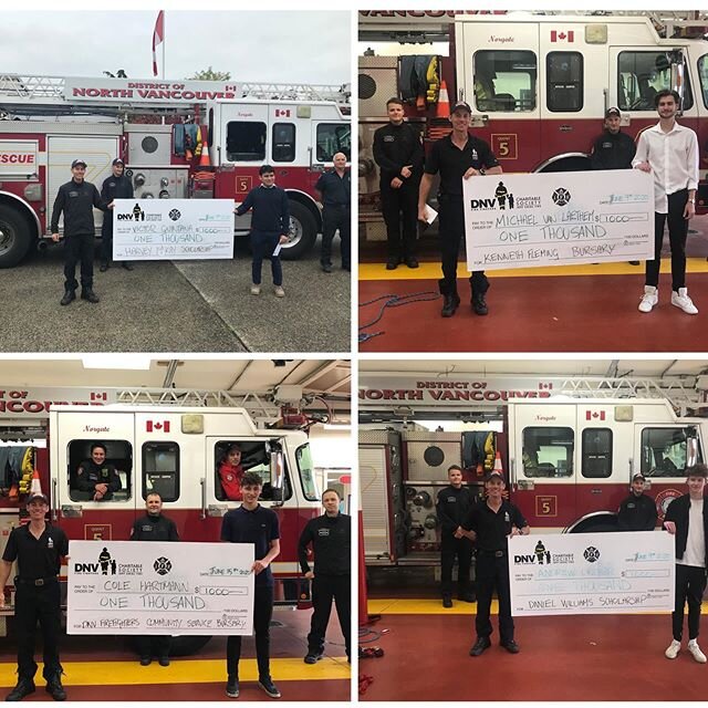 The time for awarding our bursary&rsquo;s is once again upon us. We are excited to award the following scholarships/bursaries and wish the recipients the best of luck for the future. 
All 4 recipients attended the 2018 District of North Vancouver Hig
