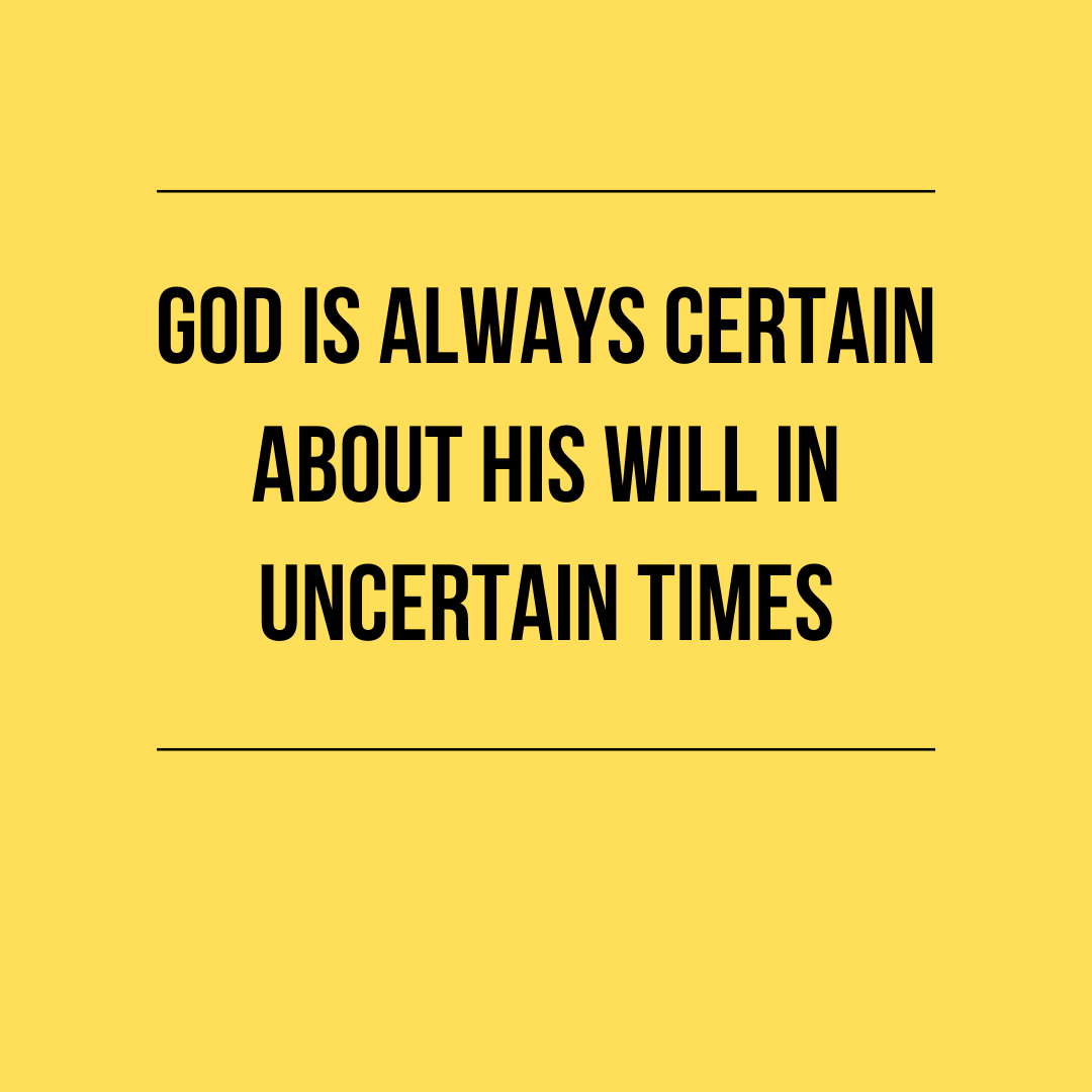 The Certainty of God — Cynthia B Jackson