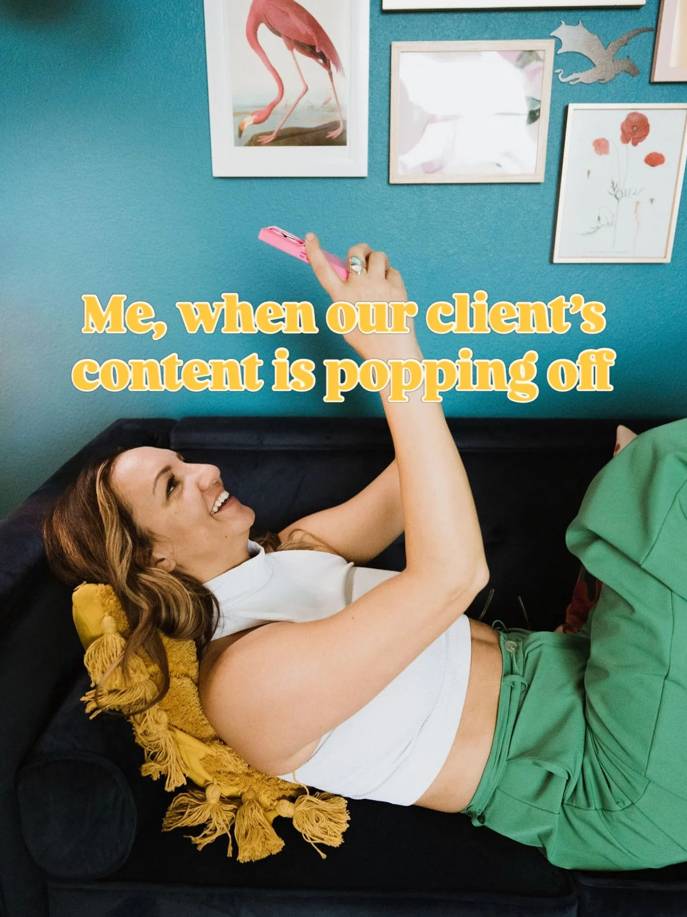 Nothing feels better than when the content we create for our clients delivers &amp; connects with their audience. 

We know as business owners there are always infinite things to manage &amp; balance. And that&rsquo;s why we&rsquo;re here! It&rsquo;s