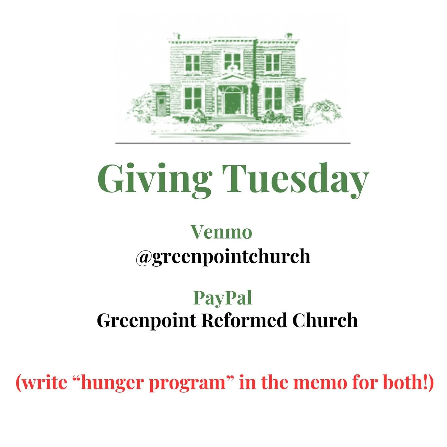 Happy Giving Tuesday; last month, we fed over a thousand people. This month, we&rsquo;re on track to do the same. Every dollar you give makes our work possible; and if you&rsquo;re not in a place to give, thank you for following us, volunteering, sho