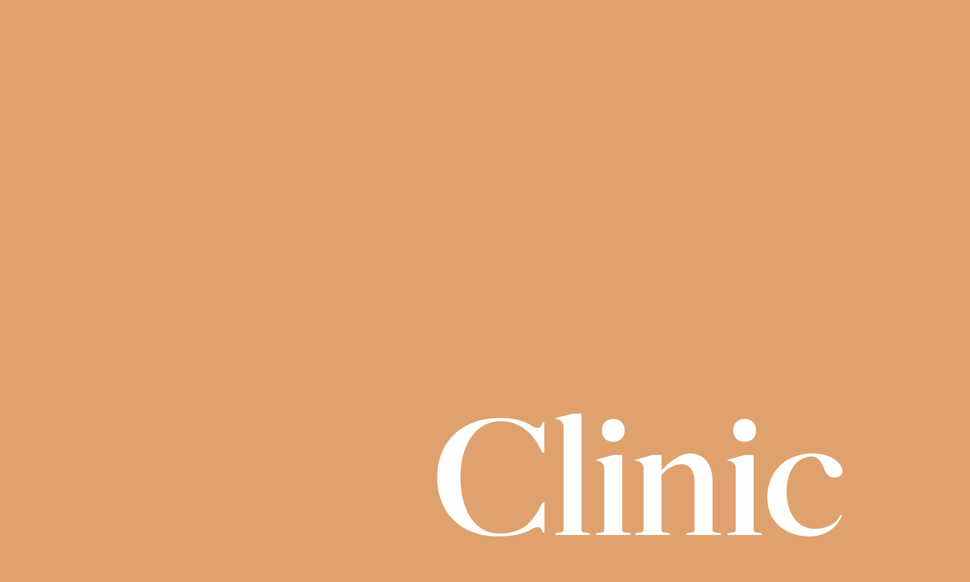 Make an appointment.