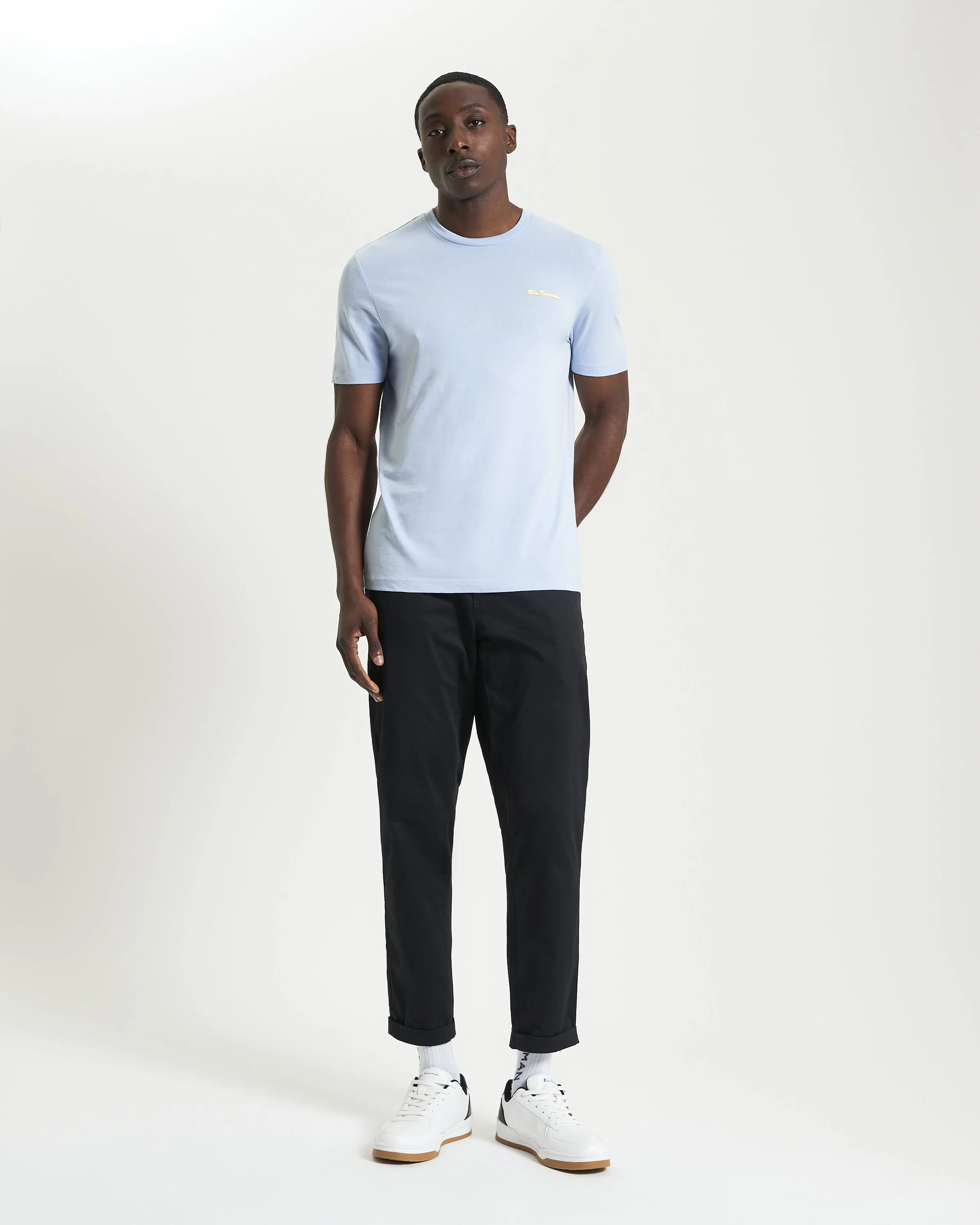 Ben-Sherman-Signature-Tee-Pale-Blue-CottonWool