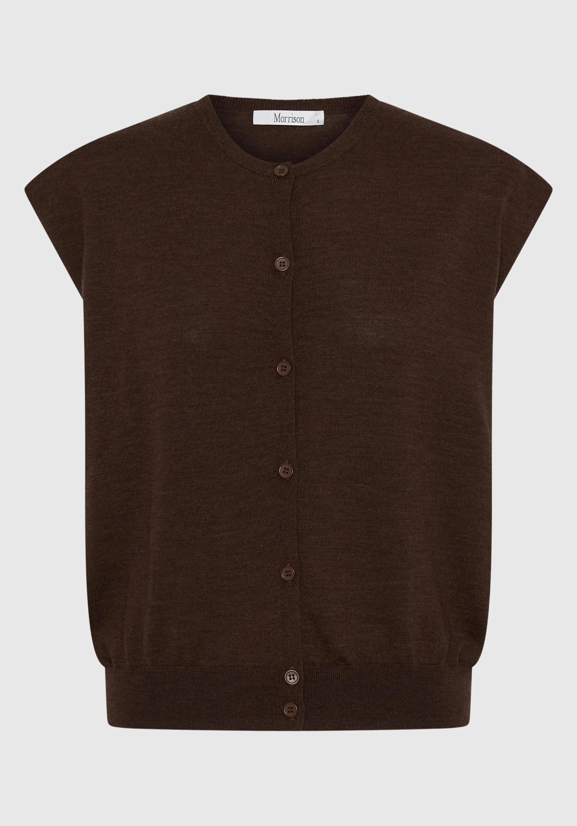Morrison-River Knit Button Vest Toffee-CottonWool.jpg