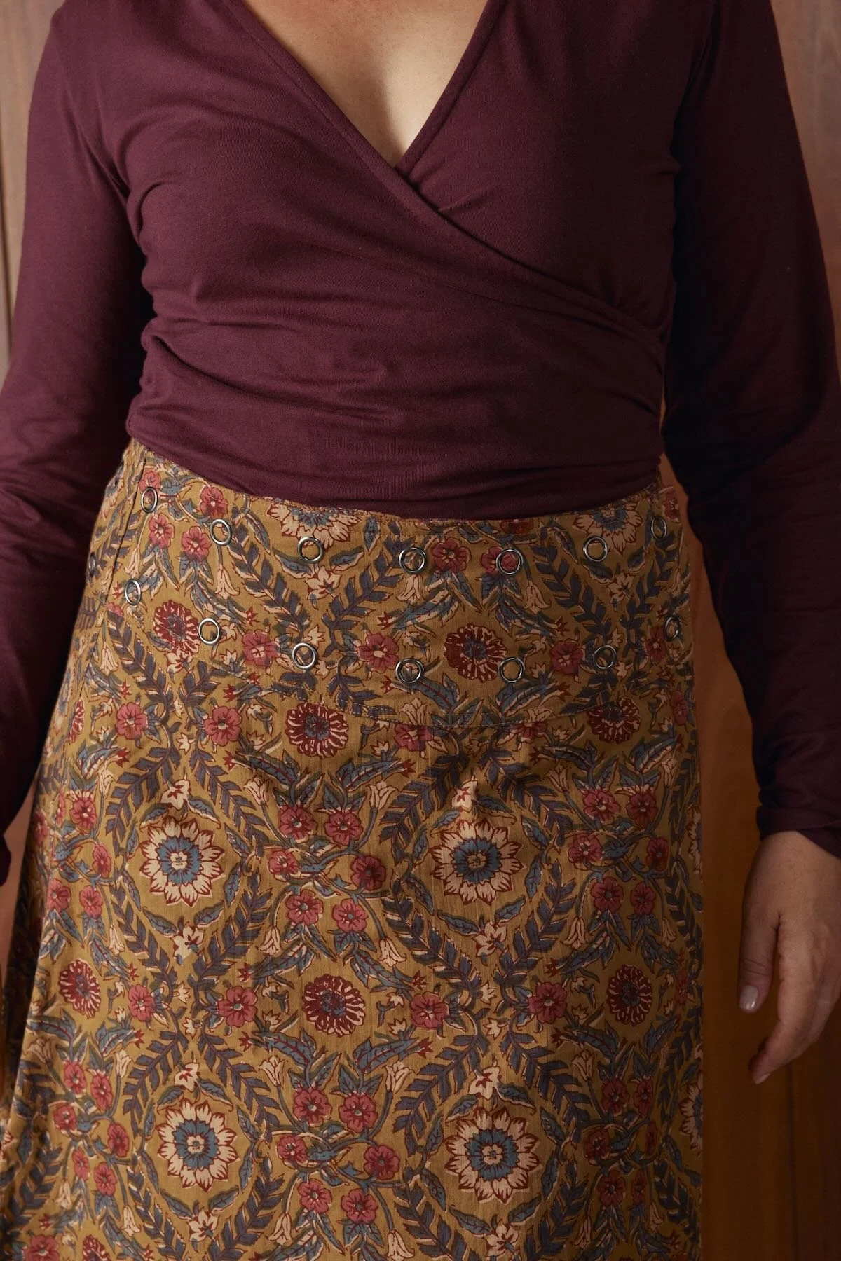 Mahashe-Jaya-Skirt- Spice & Red Check-CottonWool.jpeg