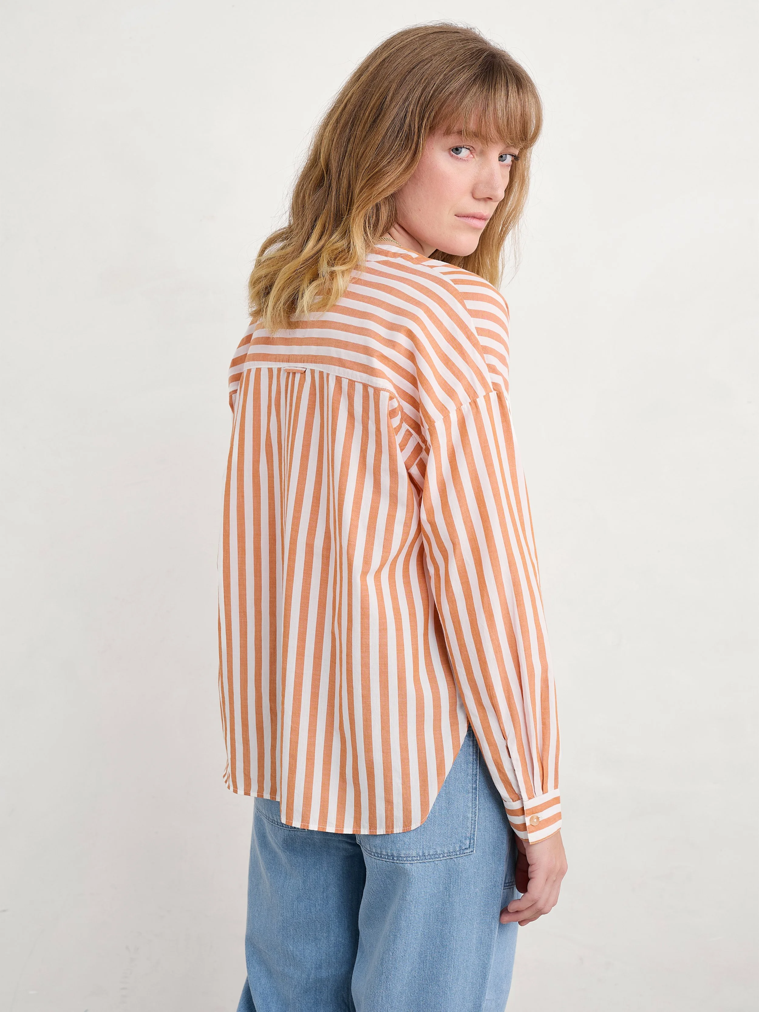 Seasalt-Eyebright-Shirt-Mini-Scallion-Cumin-CottonWool