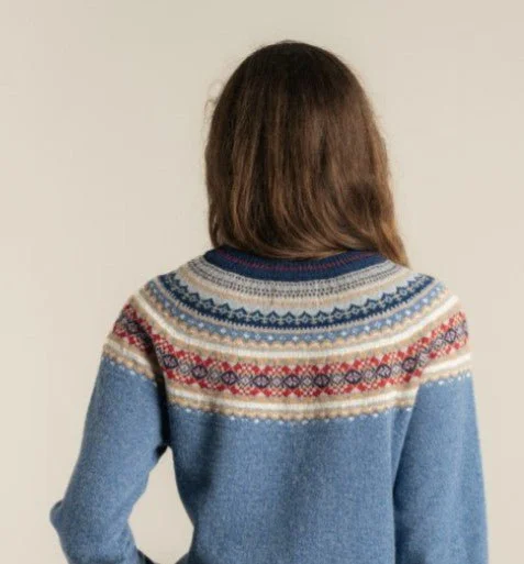 Eribe-C3735 - Alpine Cardigan - Blue Morning - CottonWool