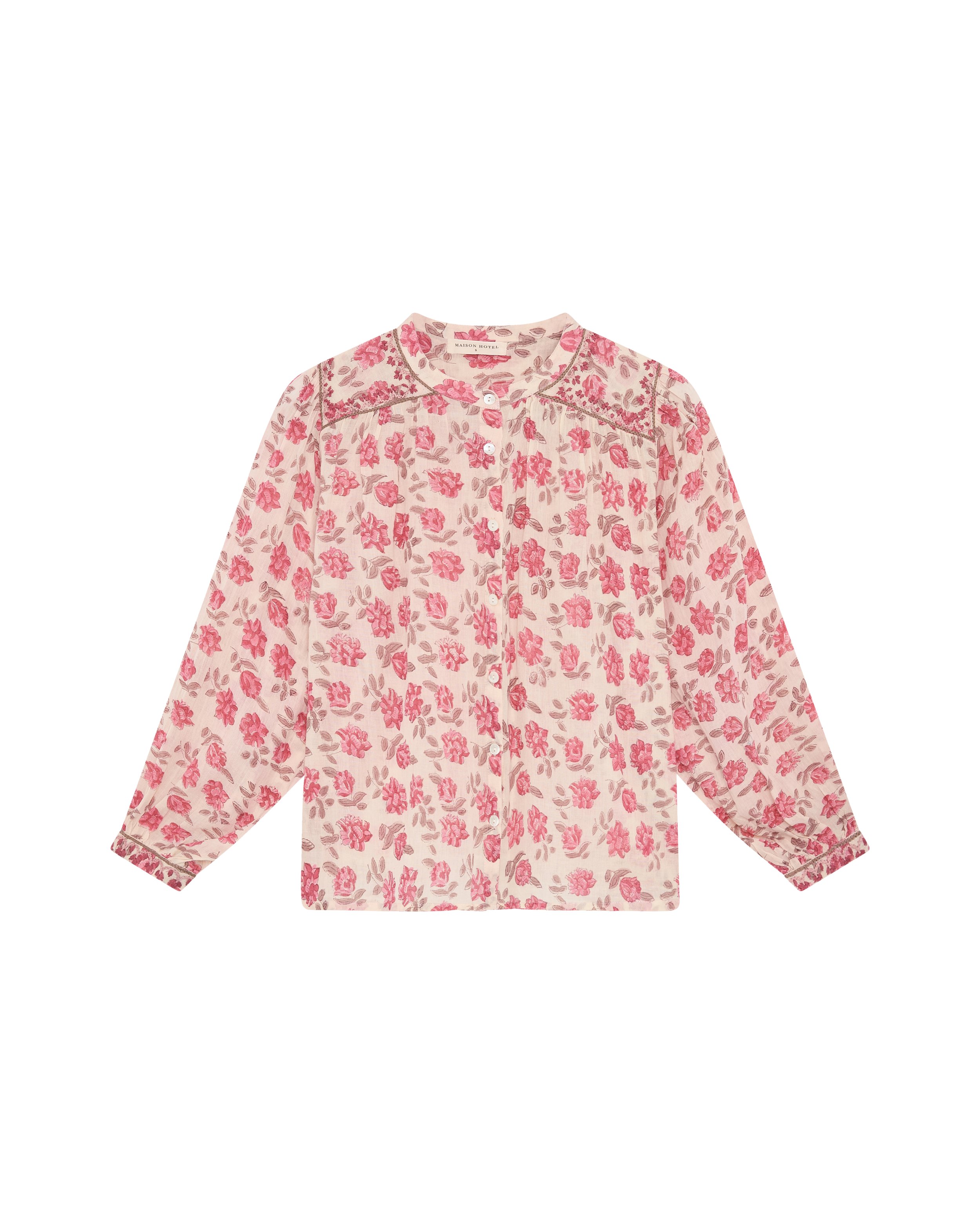 Maison-Hotel-Lennox-Blouse-Roses-CottonWool