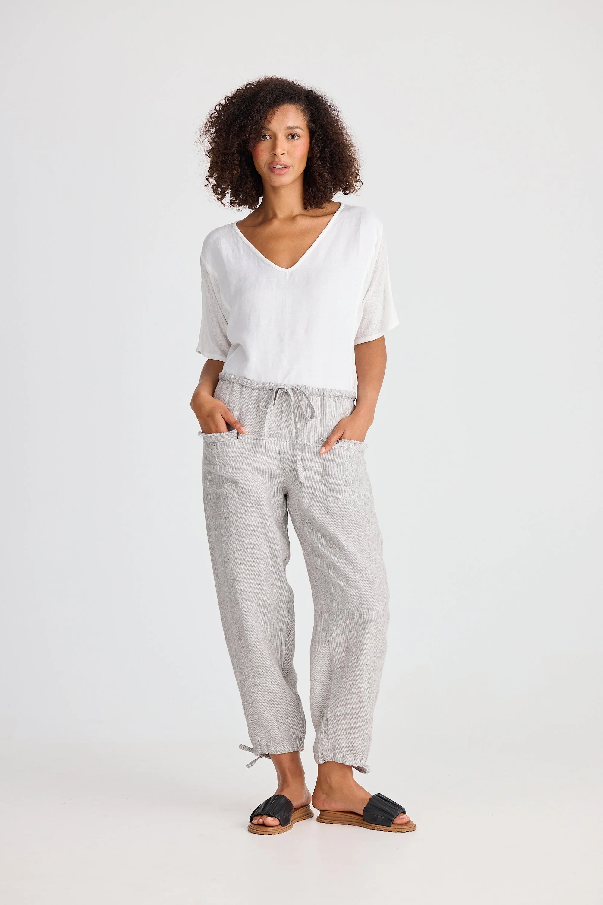 Shanty-Amazon-Pants-Charcoal-Fleck-CottonWool