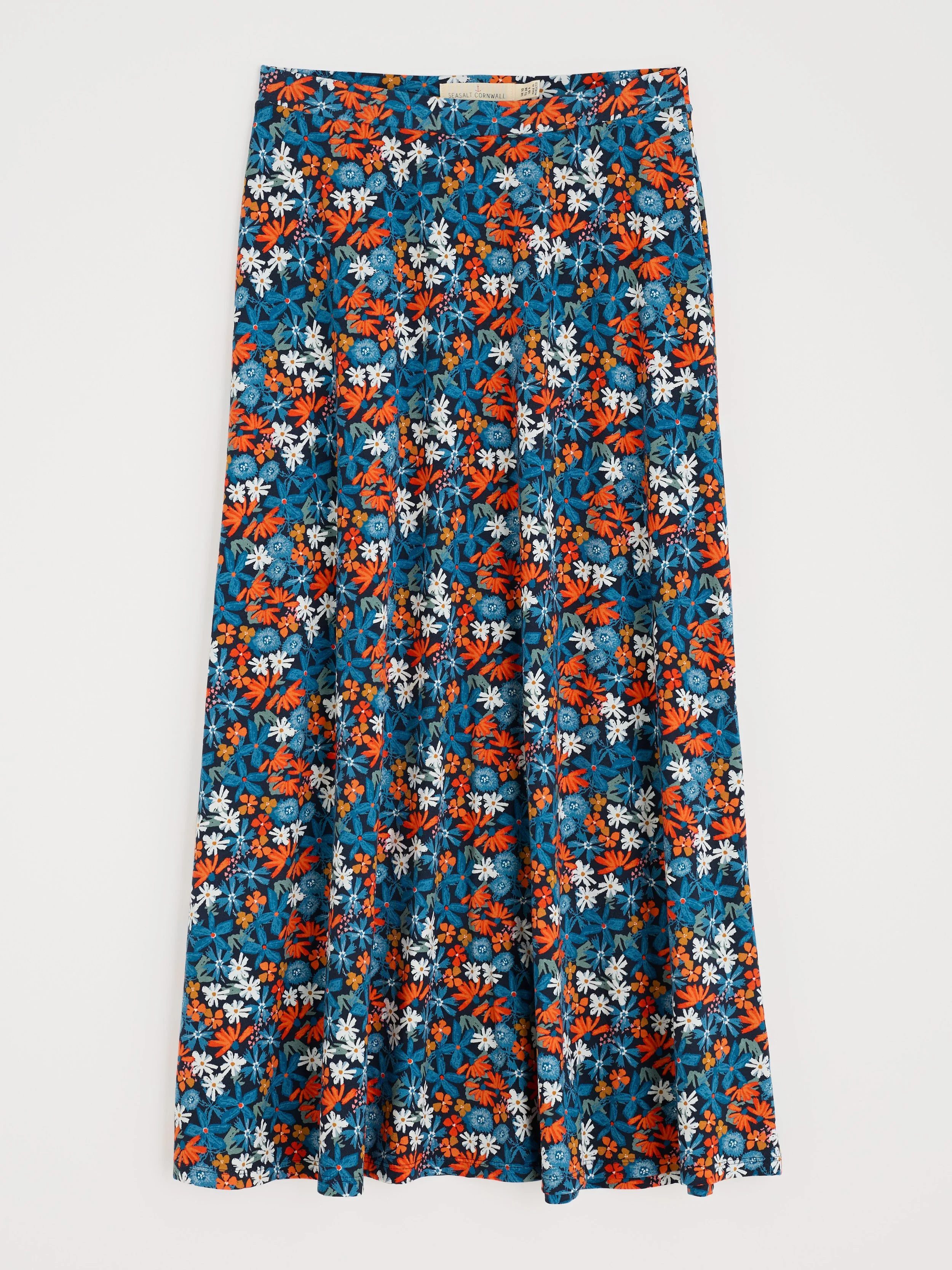 Seasalt-Rose Skirt Ankle - Pastel Garden Maritime - CottonWool (2).jpg