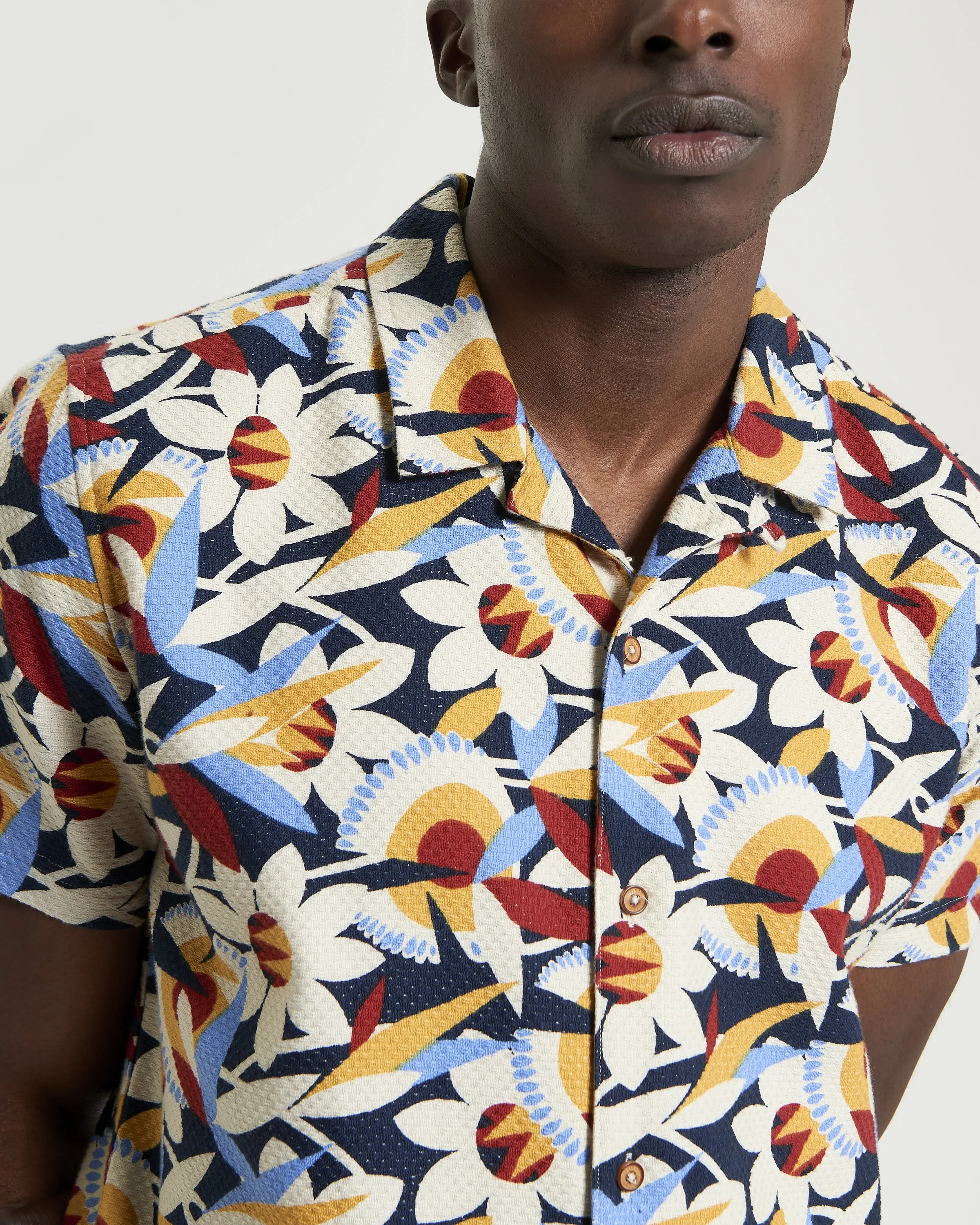 Ben-Sherman-Abstract-Floral-Print-Shirt-CottonWool