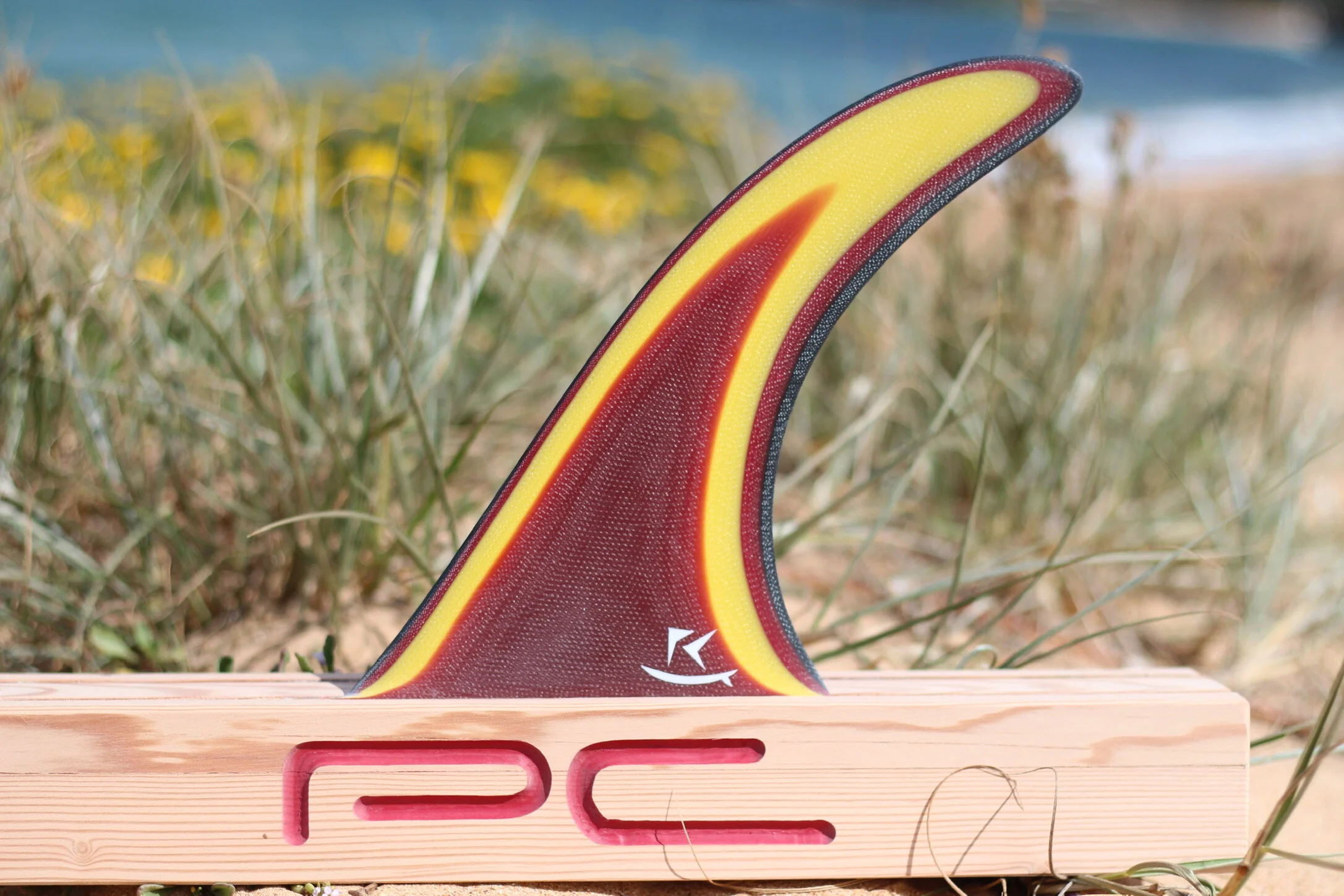 PC Surf Design Handcrafted Longboard Fin ( 2 Sizes )
