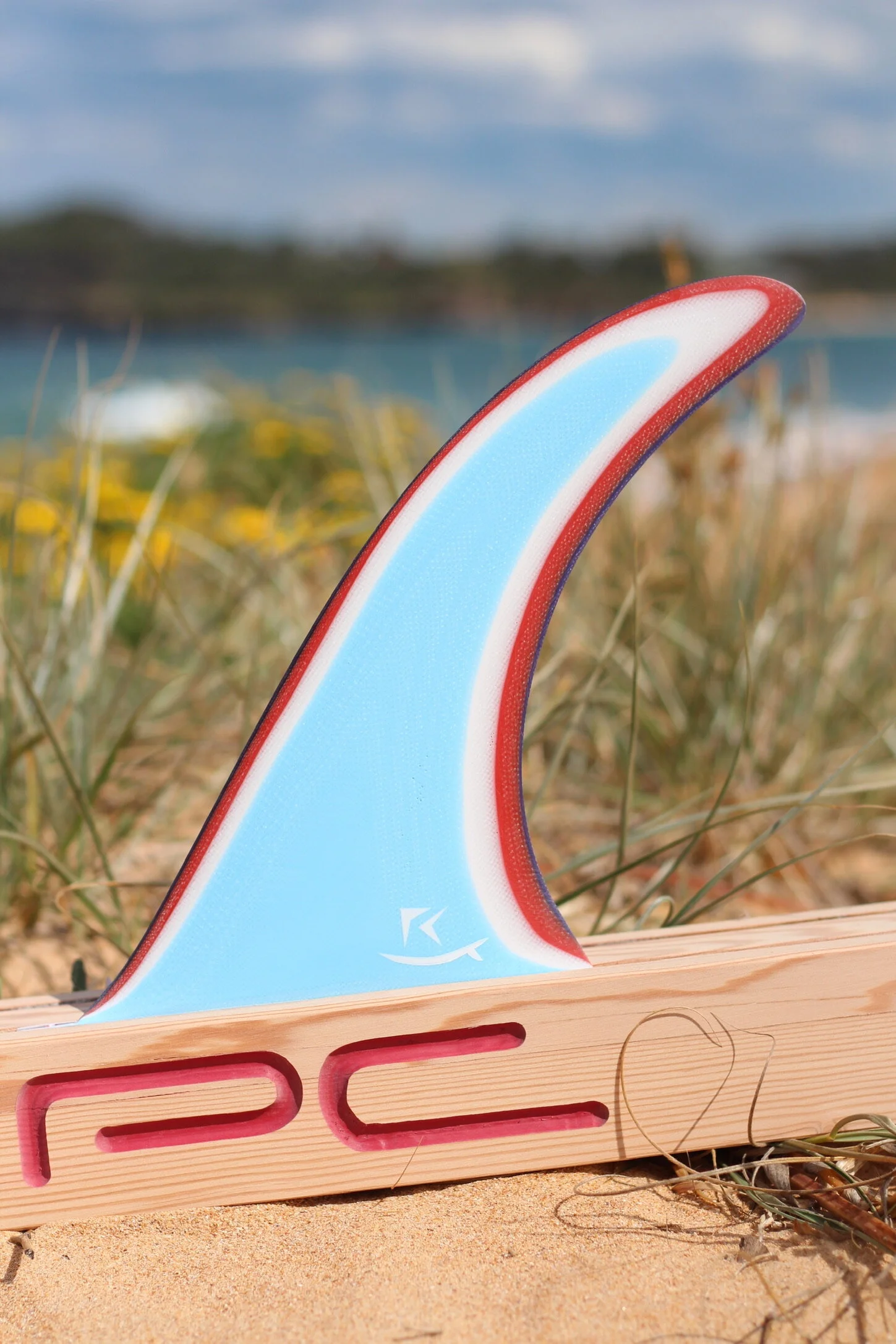 PC Surf Design Handcrafted Longboard Fin ( 3 Sizes )